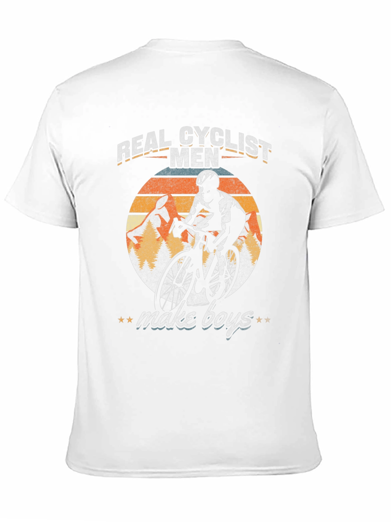 Real Cyclist Men Make Boys Graphic Tee