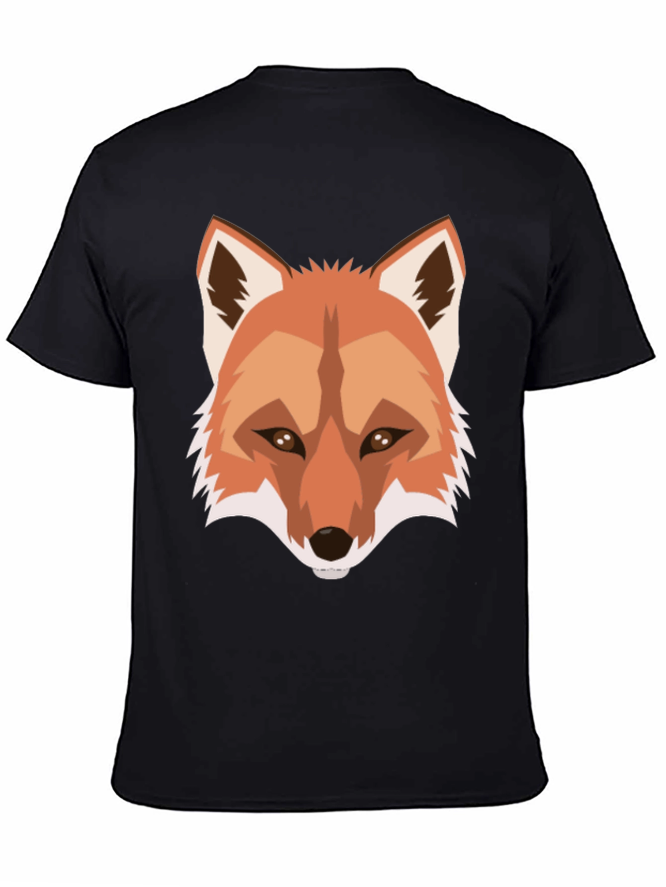 Fox Graphic Tee - Stylish Animal Print T-Shirt