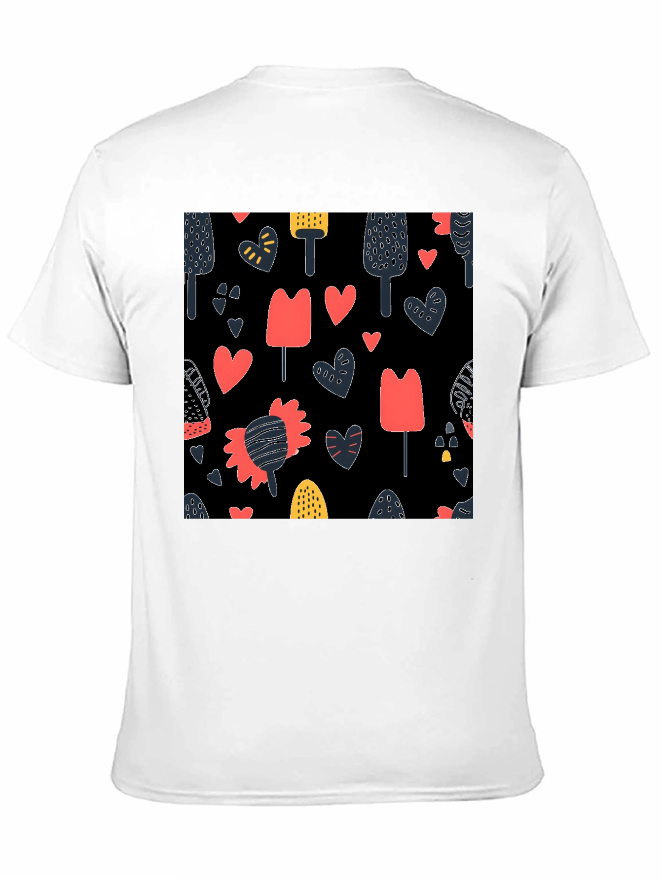 Modern Art Black T-Shirt