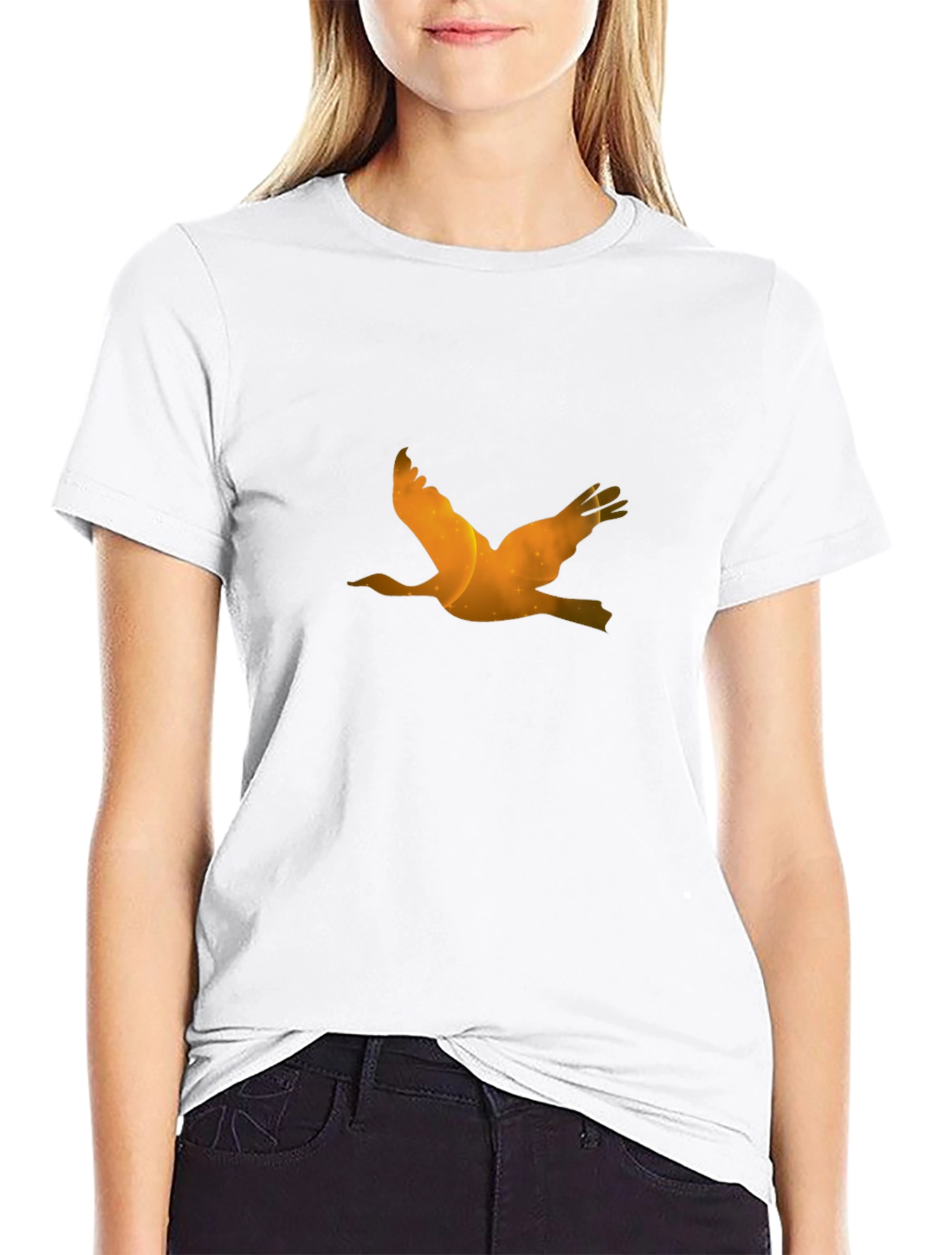 Golden Goose Graphic Black T-Shirt