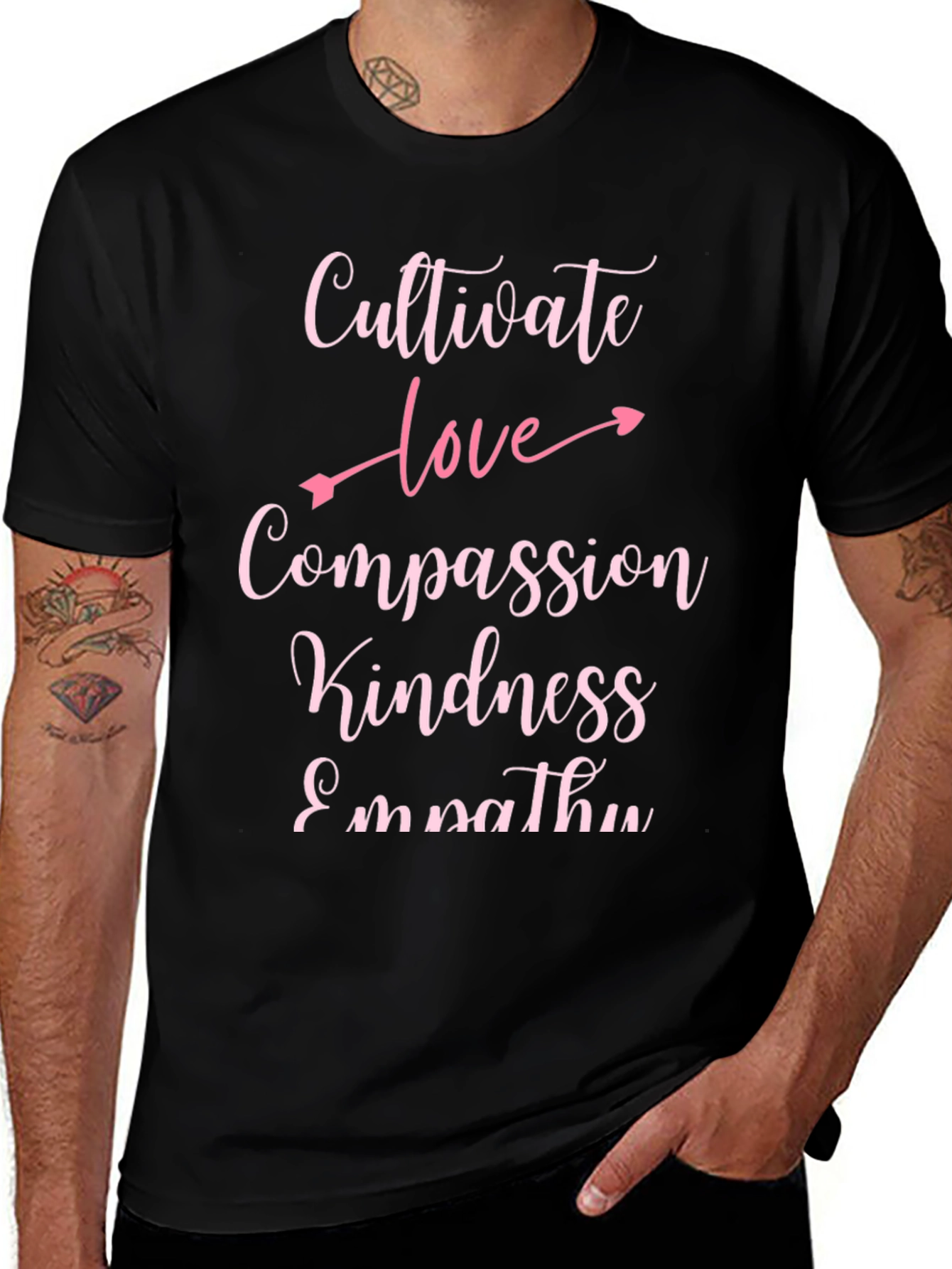Cultivate Love Compassion Graphic Tee