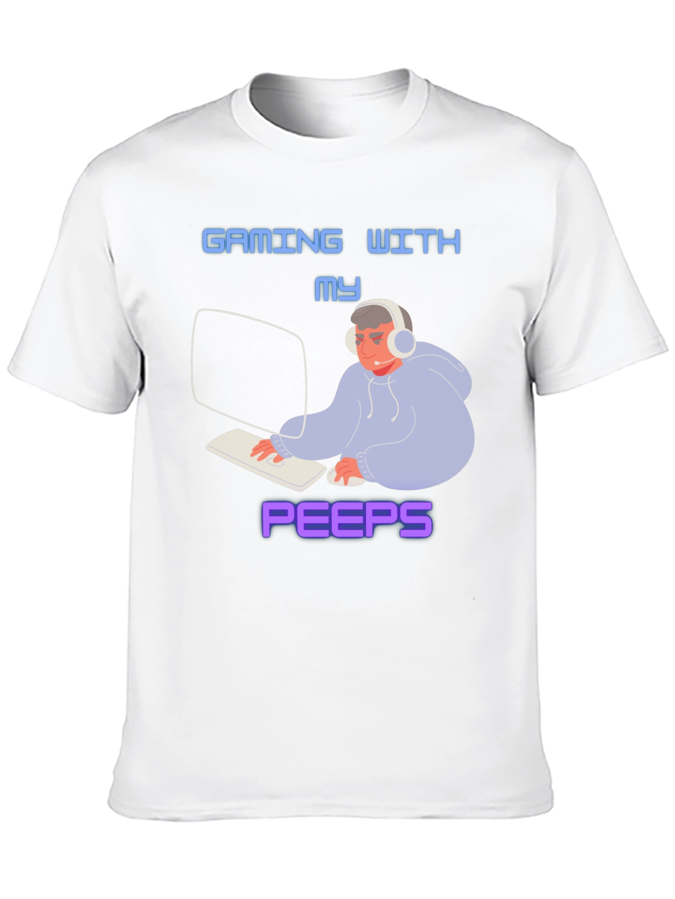 Gaming with my Peeps Graphic T-Shirt
