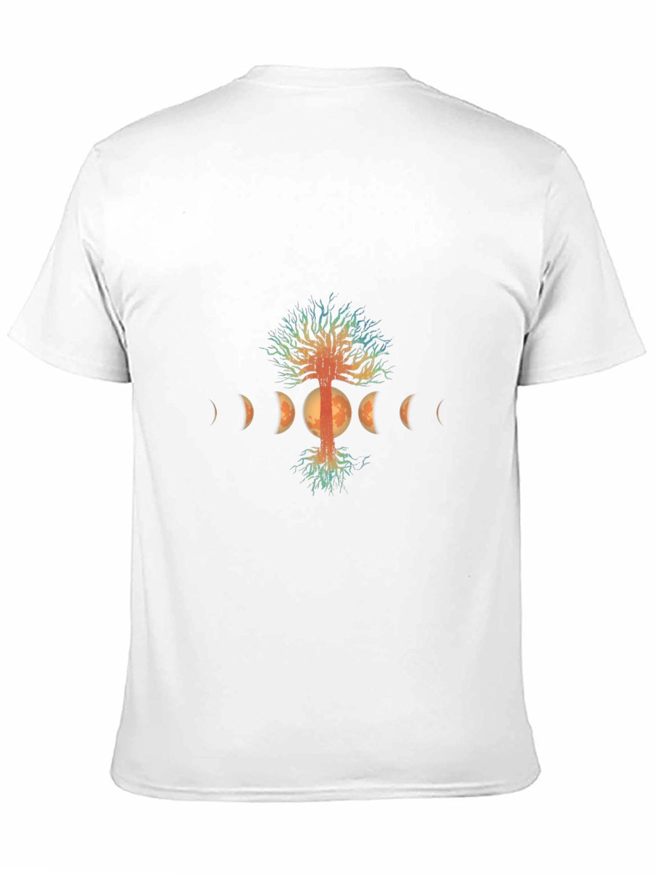 Tree of Life Moon Phases Graphic T-Shirt