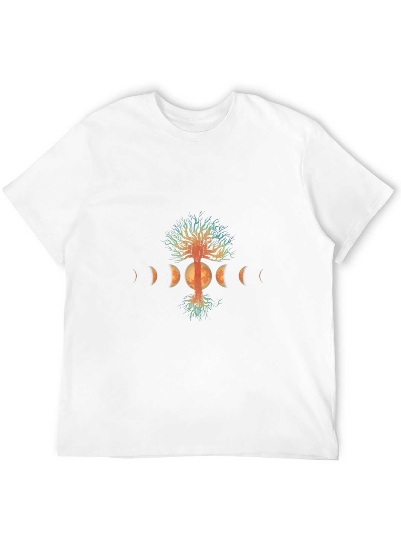 Tree of Life Moon Phases Graphic T-Shirt