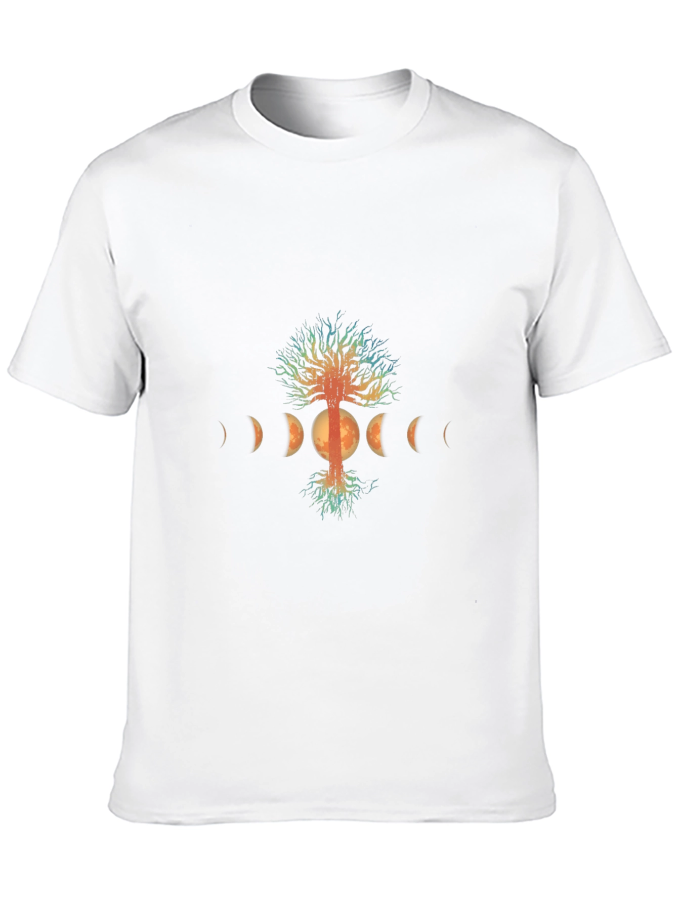 Tree of Life Moon Phases Graphic T-Shirt