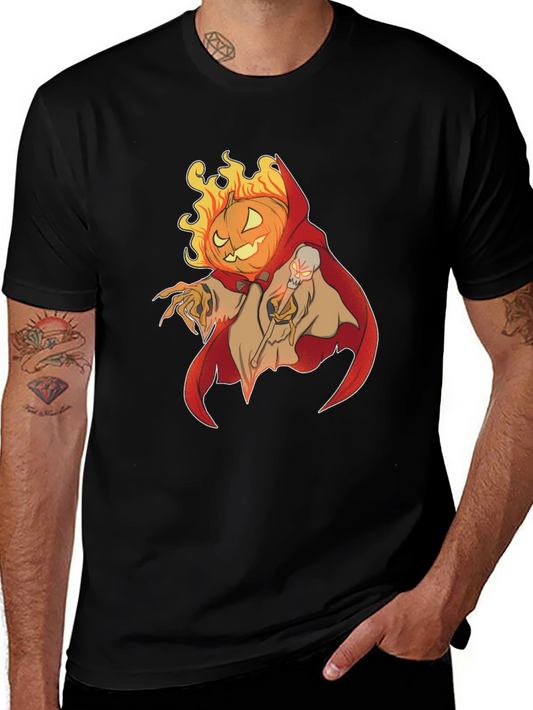 Halloween Pumpkin King Graphic T-Shirt