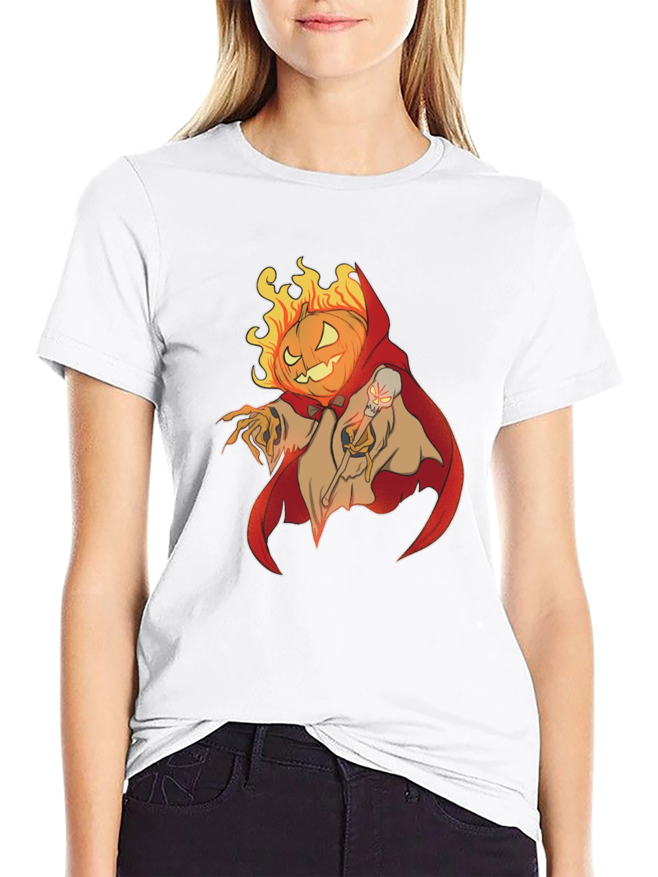 Halloween Pumpkin King Graphic T-Shirt