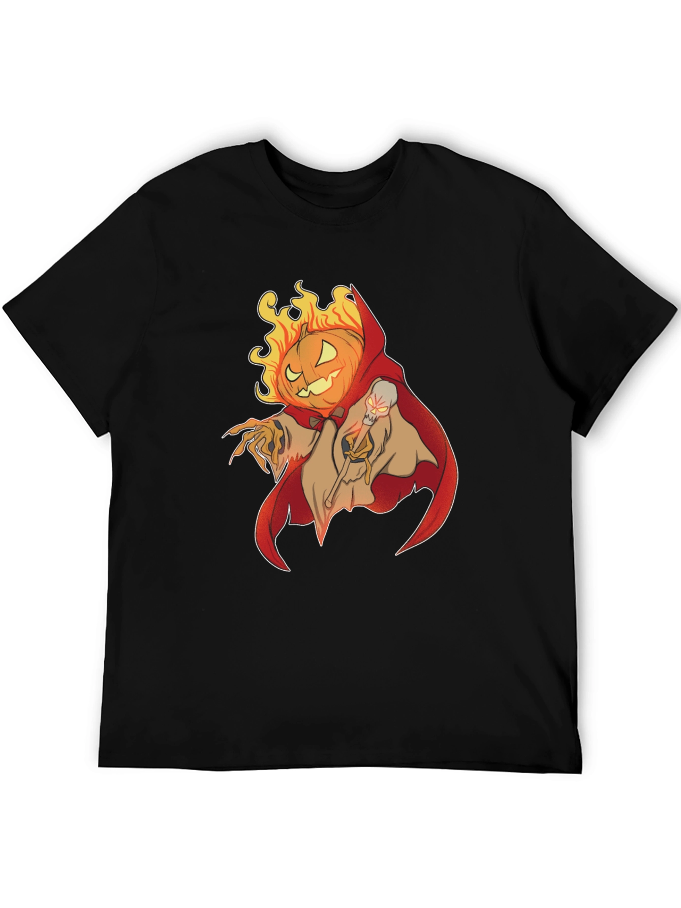 Halloween Pumpkin King Graphic T-Shirt