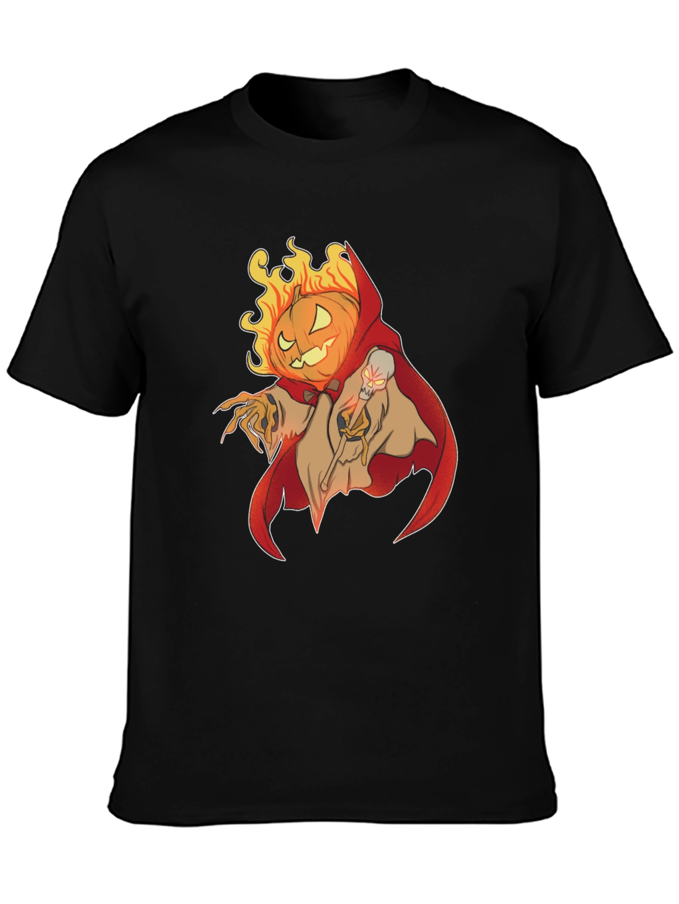 Halloween Pumpkin King Graphic T-Shirt