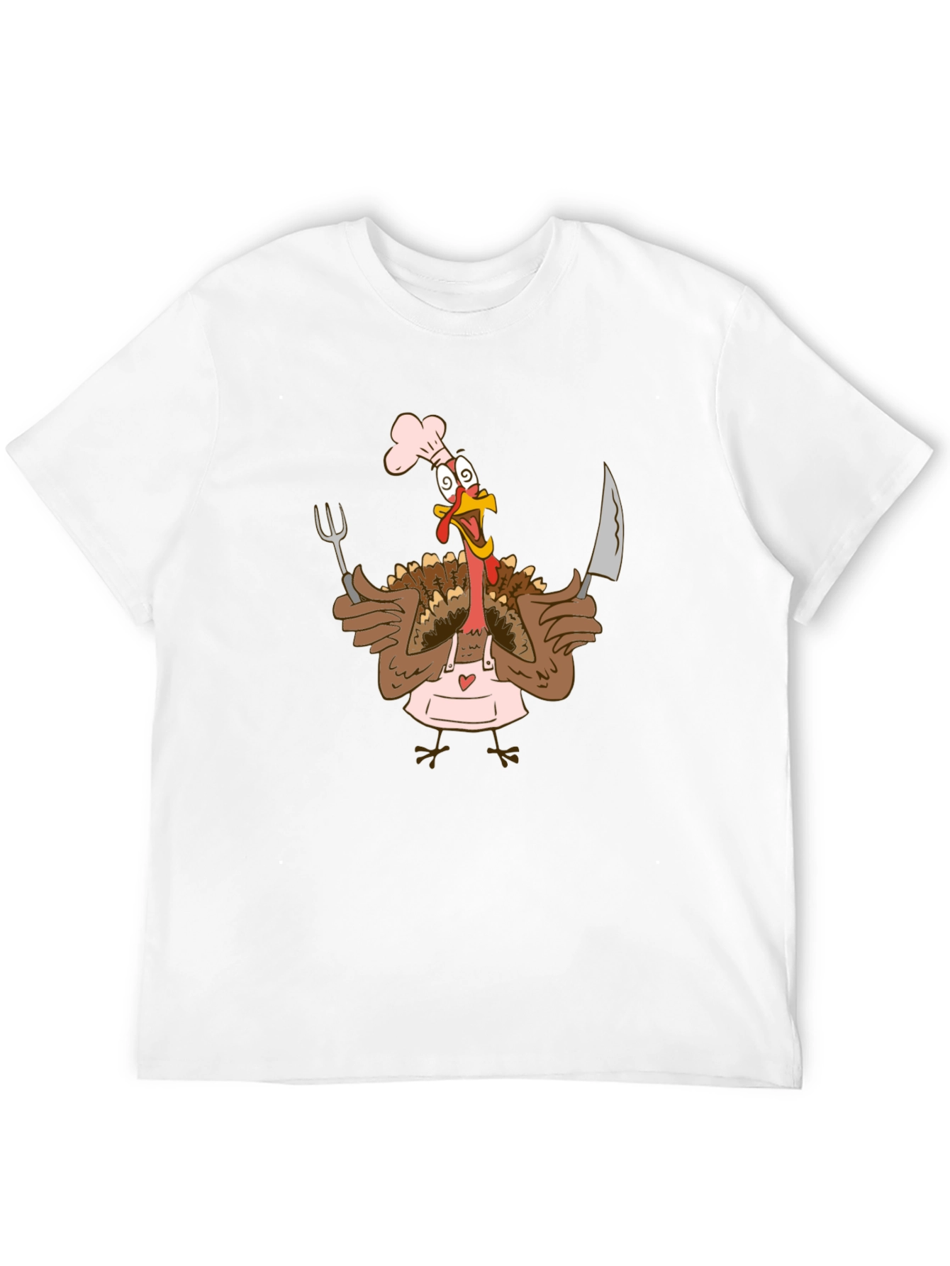 Chef Turkey T-Shirt - Thanksgiving Humor