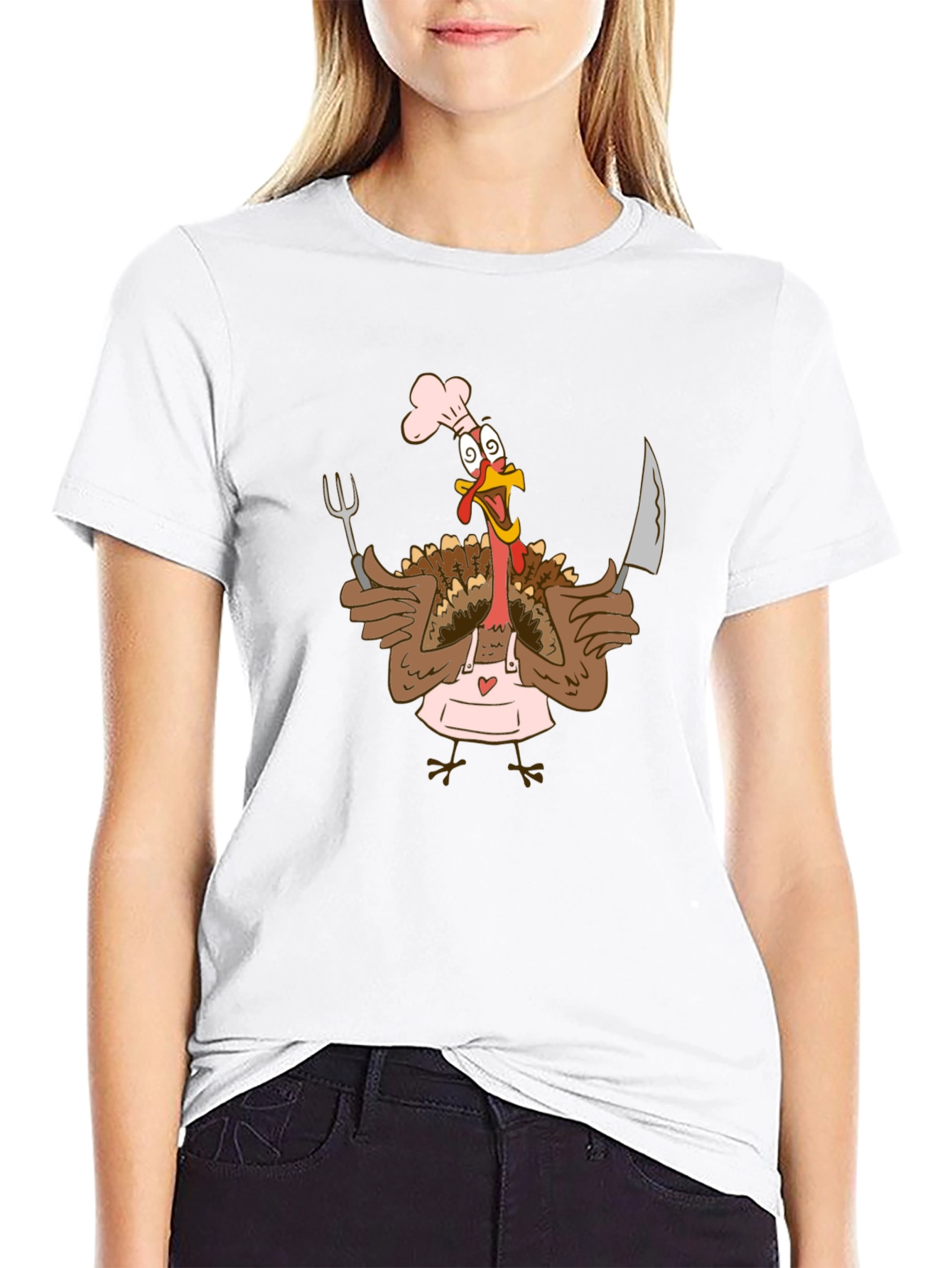 Chef Turkey T-Shirt - Thanksgiving Humor