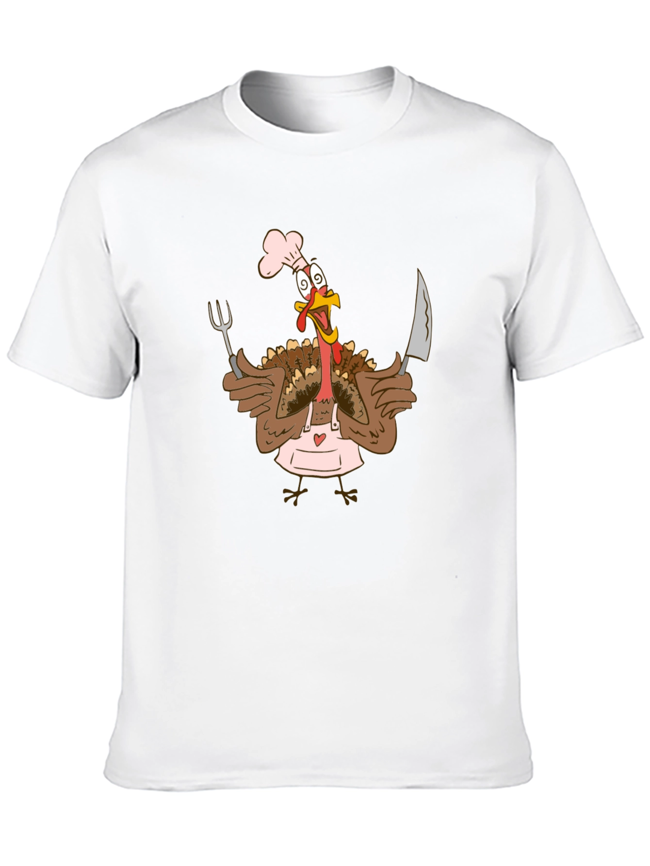 Chef Turkey T-Shirt - Thanksgiving Humor