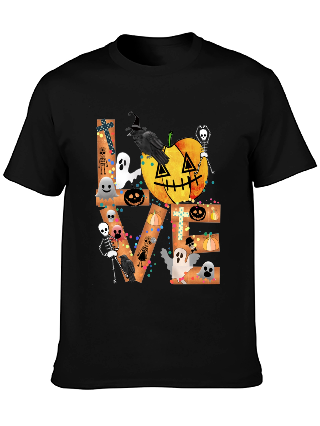Halloween LOVE Graphic Tee