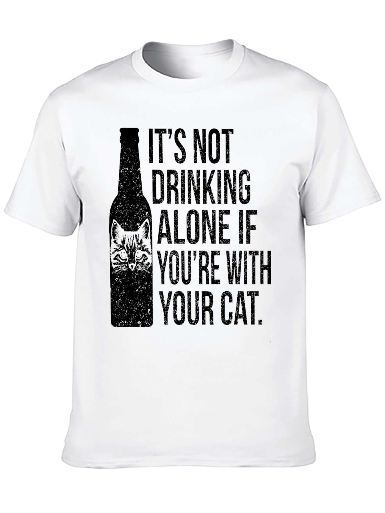 Drinking With Your Cat T-Shirt