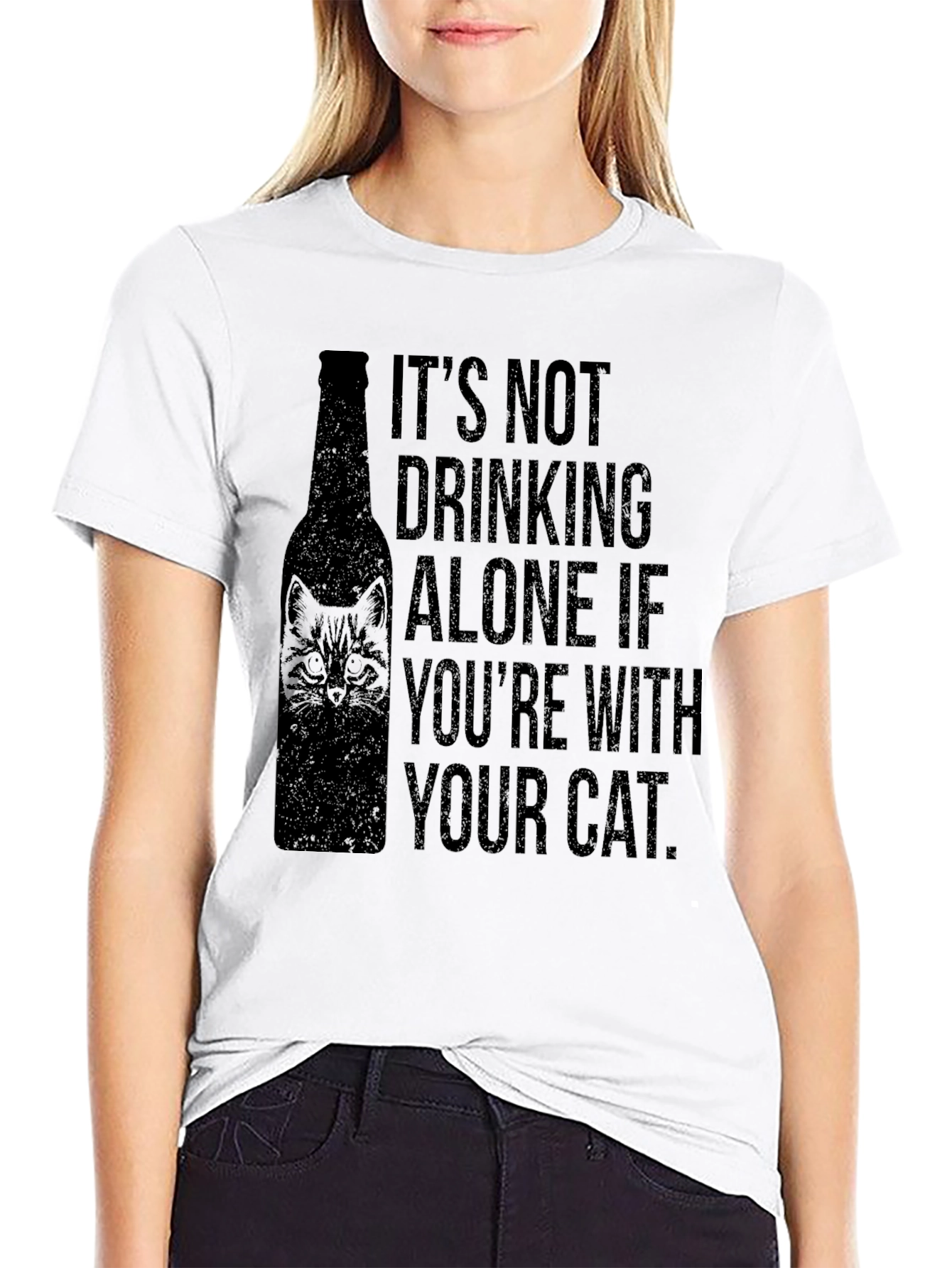 Drinking With Your Cat T-Shirt