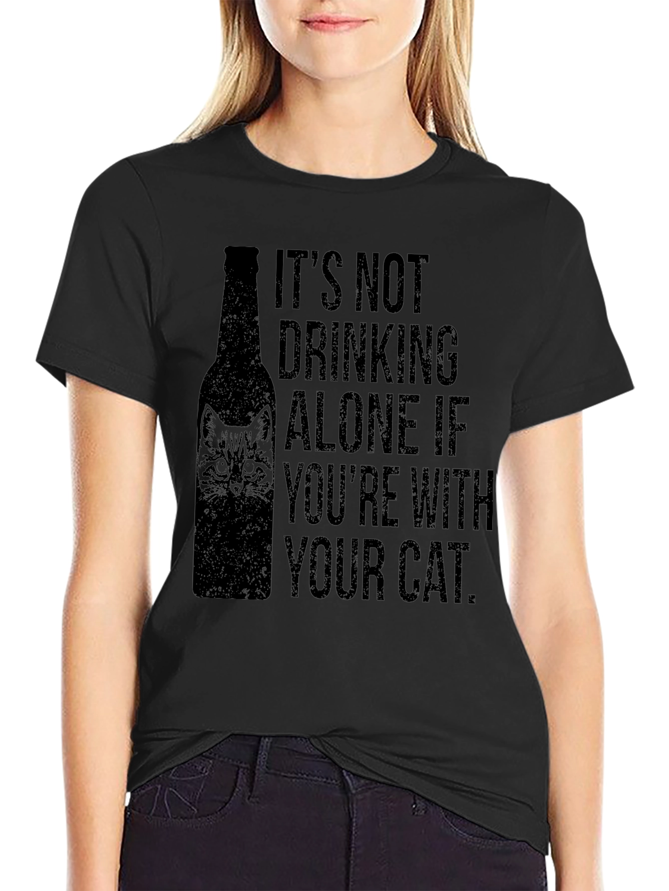 Drinking With Your Cat T-Shirt