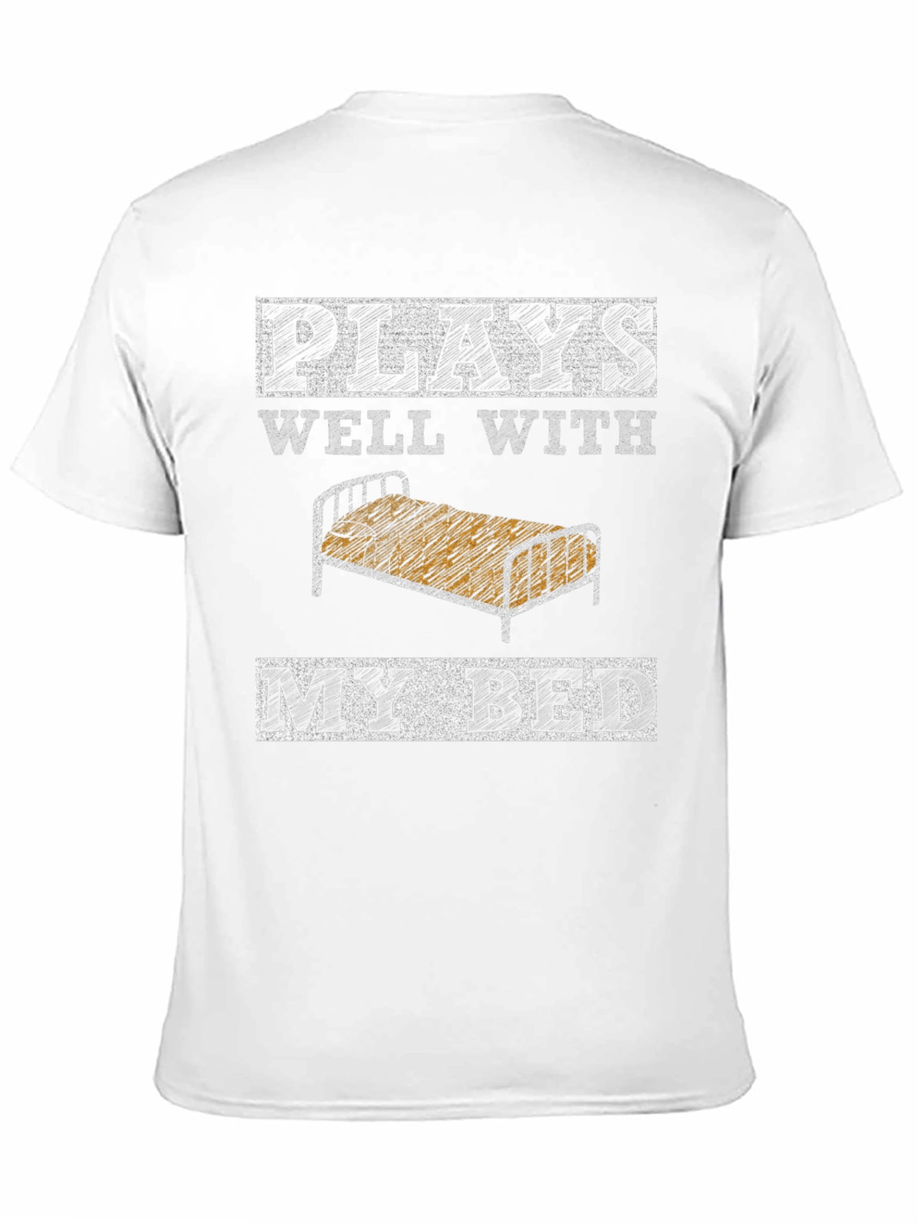 Plays Well With My Bed Graphic Tee