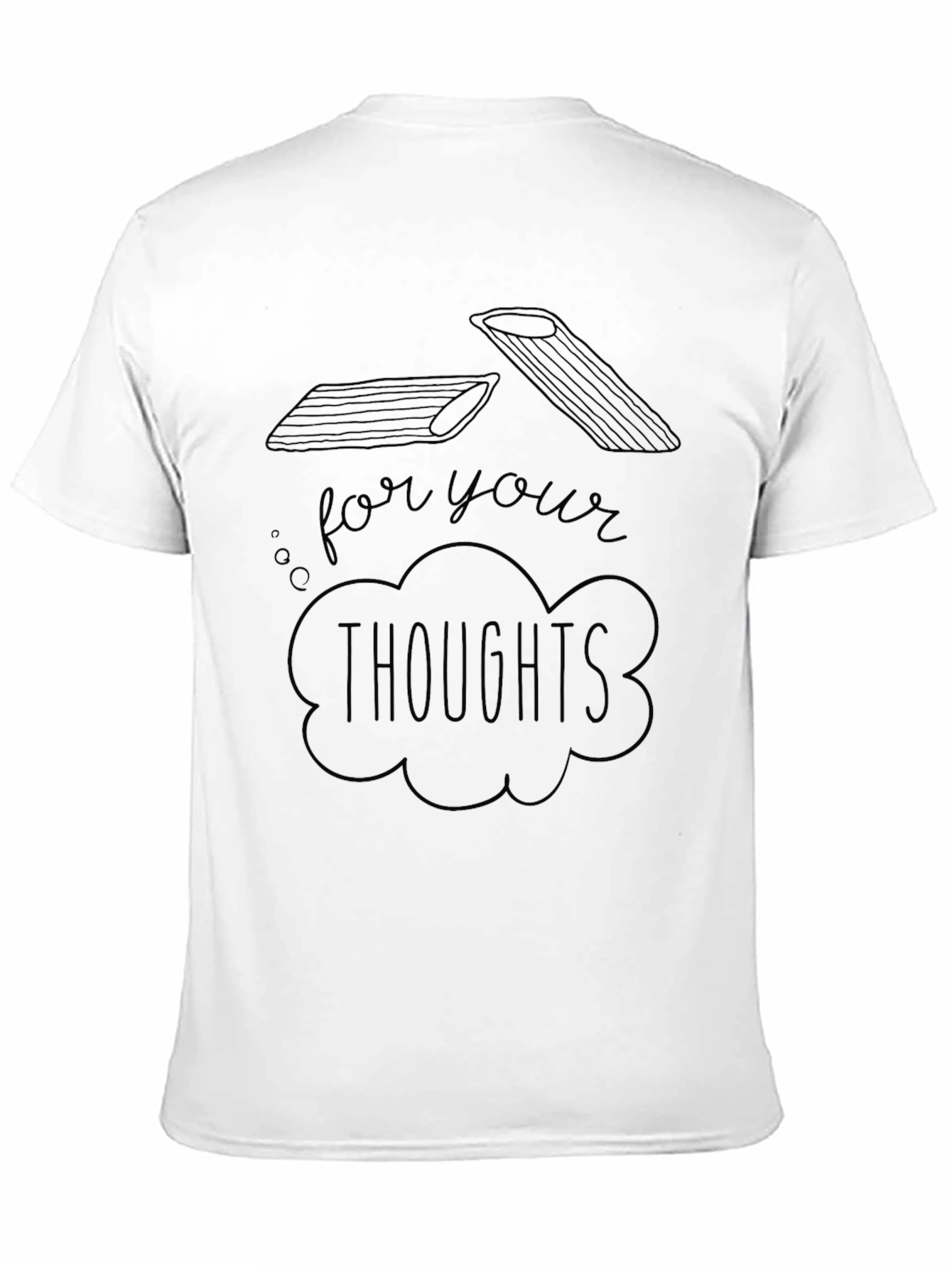 Pasta for Your Thoughts Graphic T-Shirt