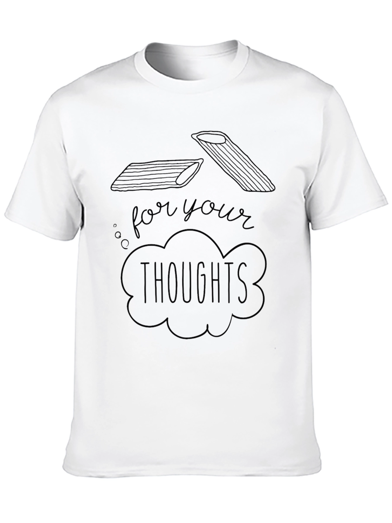 Pasta for Your Thoughts Graphic T-Shirt