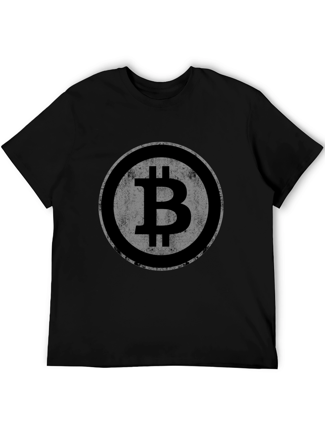 Bitcoin Logo Graphic Tee - Crypto Currency Shirt