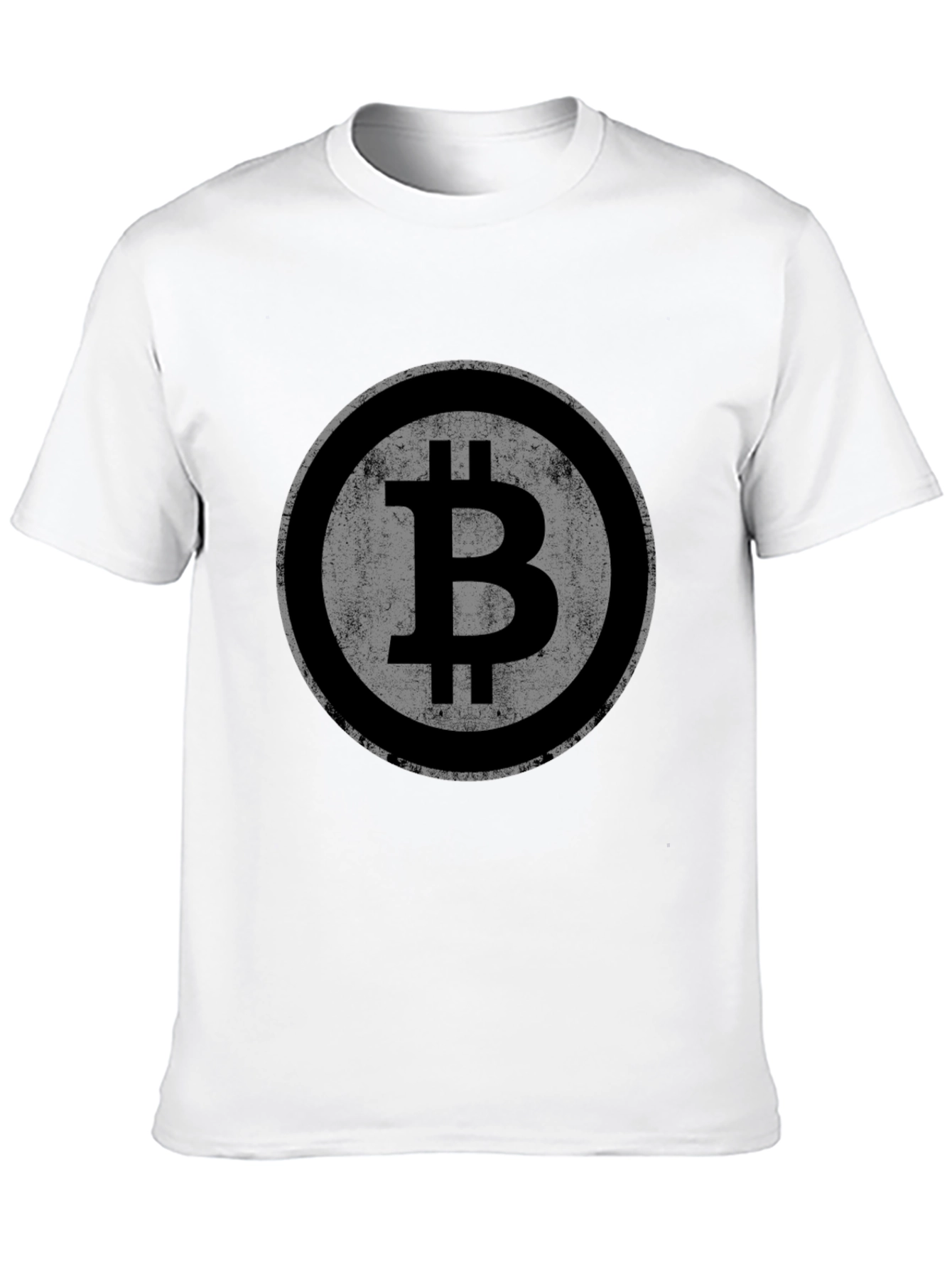 Bitcoin Logo Graphic Tee - Crypto Currency Shirt