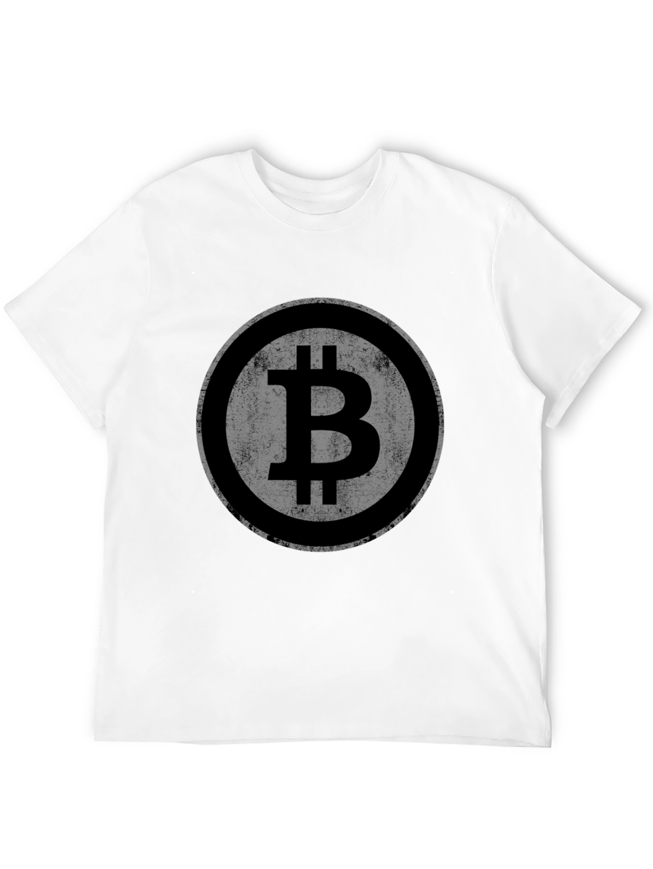 Bitcoin Logo Graphic Tee - Crypto Currency Shirt