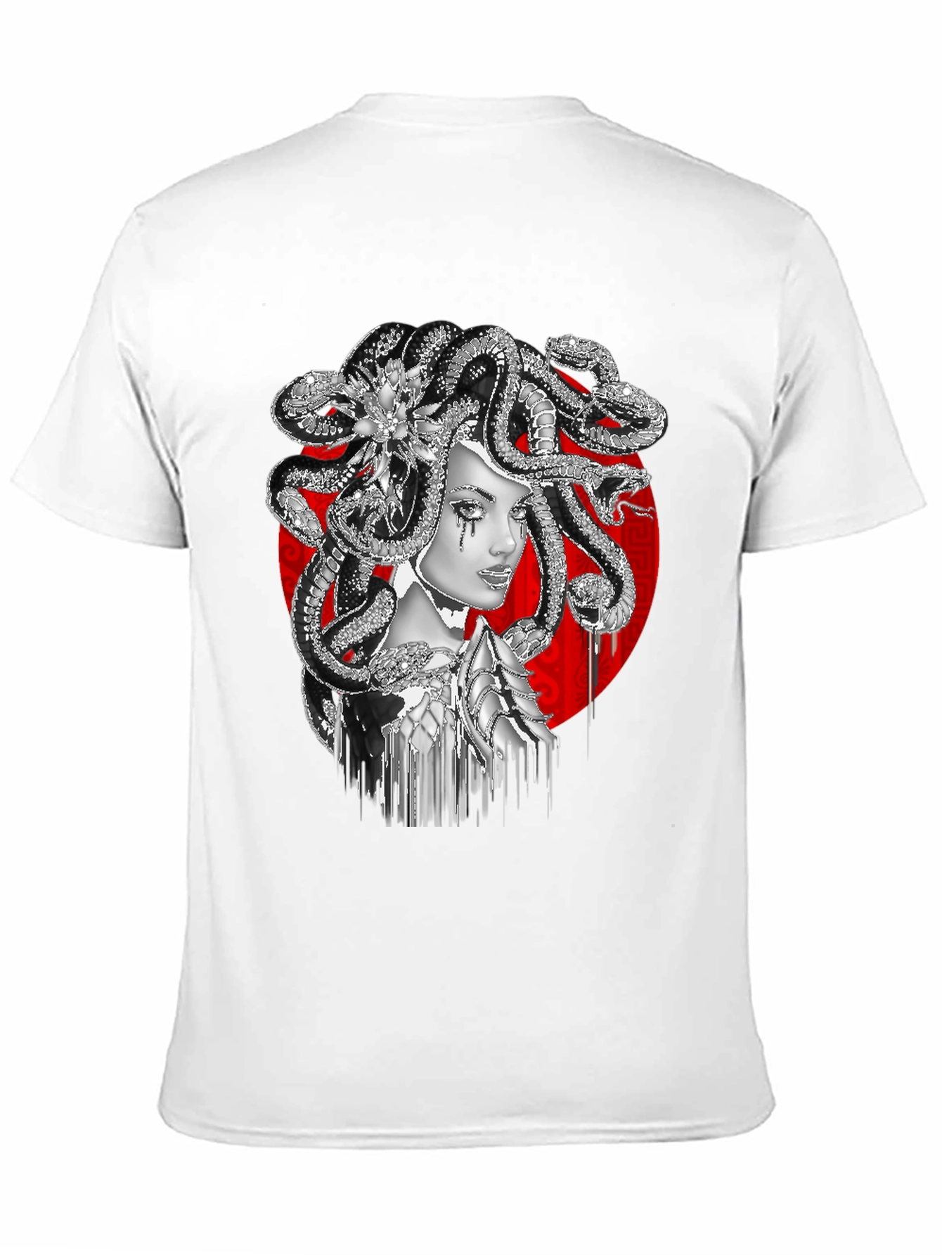 Medusa Graphic Tee - Black Fashion T-Shirt