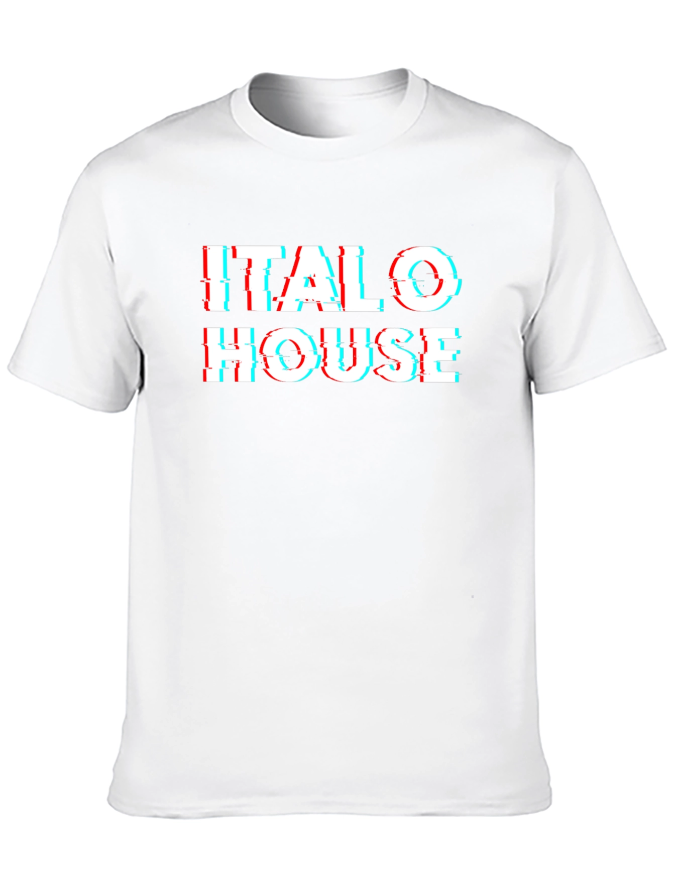 Italo House Glitch Tee