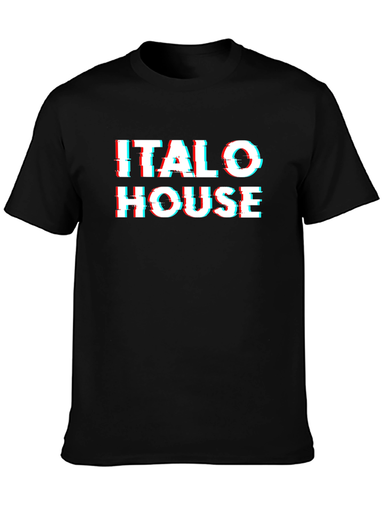 Italo House Glitch Tee