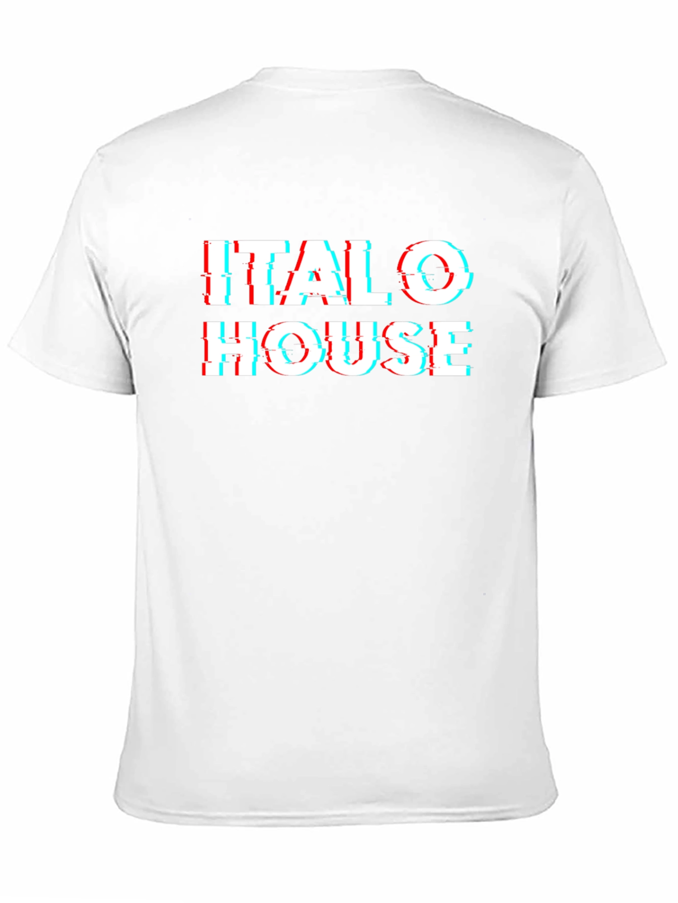 Italo House Glitch Tee