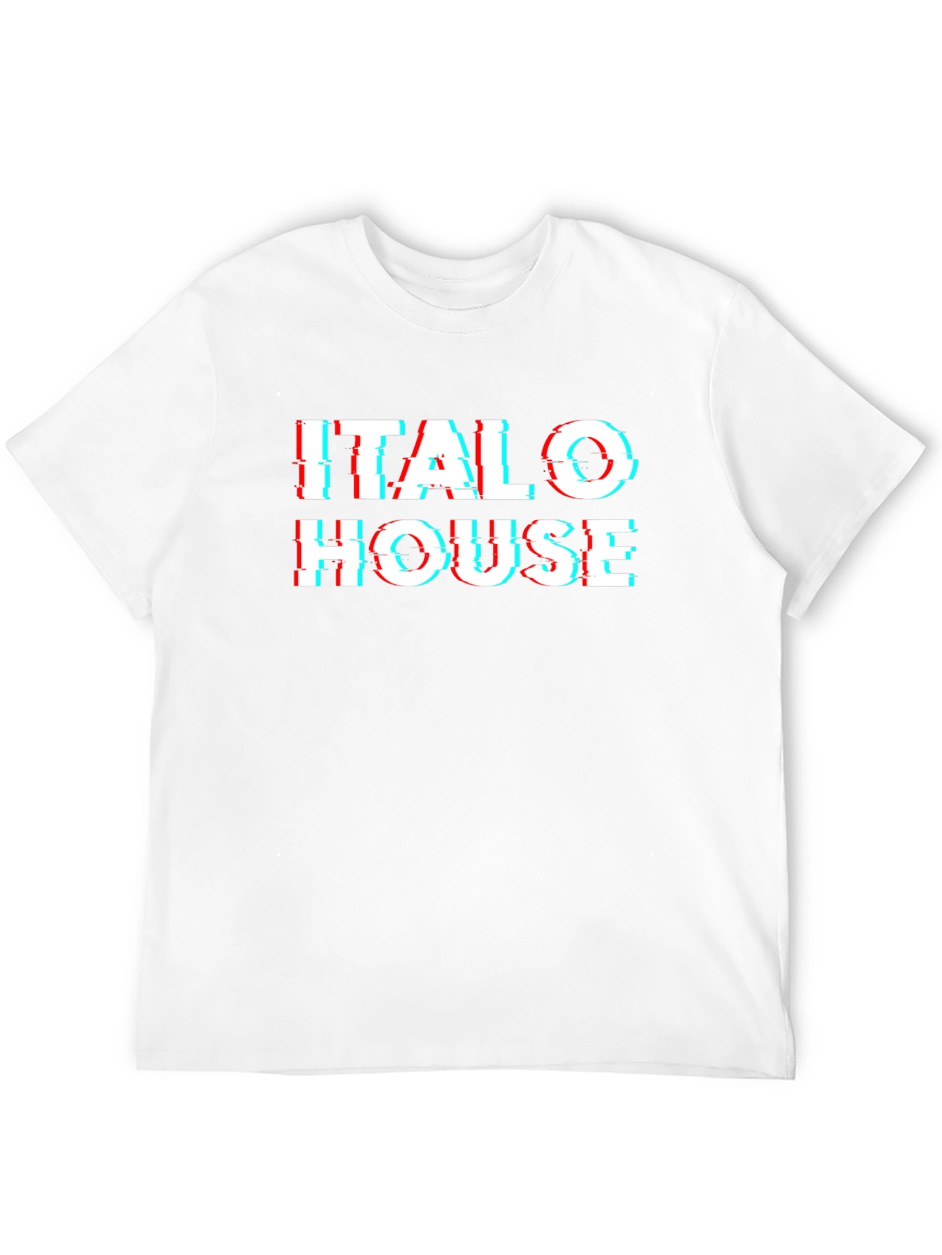 Italo House Glitch Tee