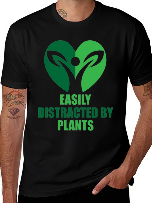 Easily Distracted By Plants T-Shirt