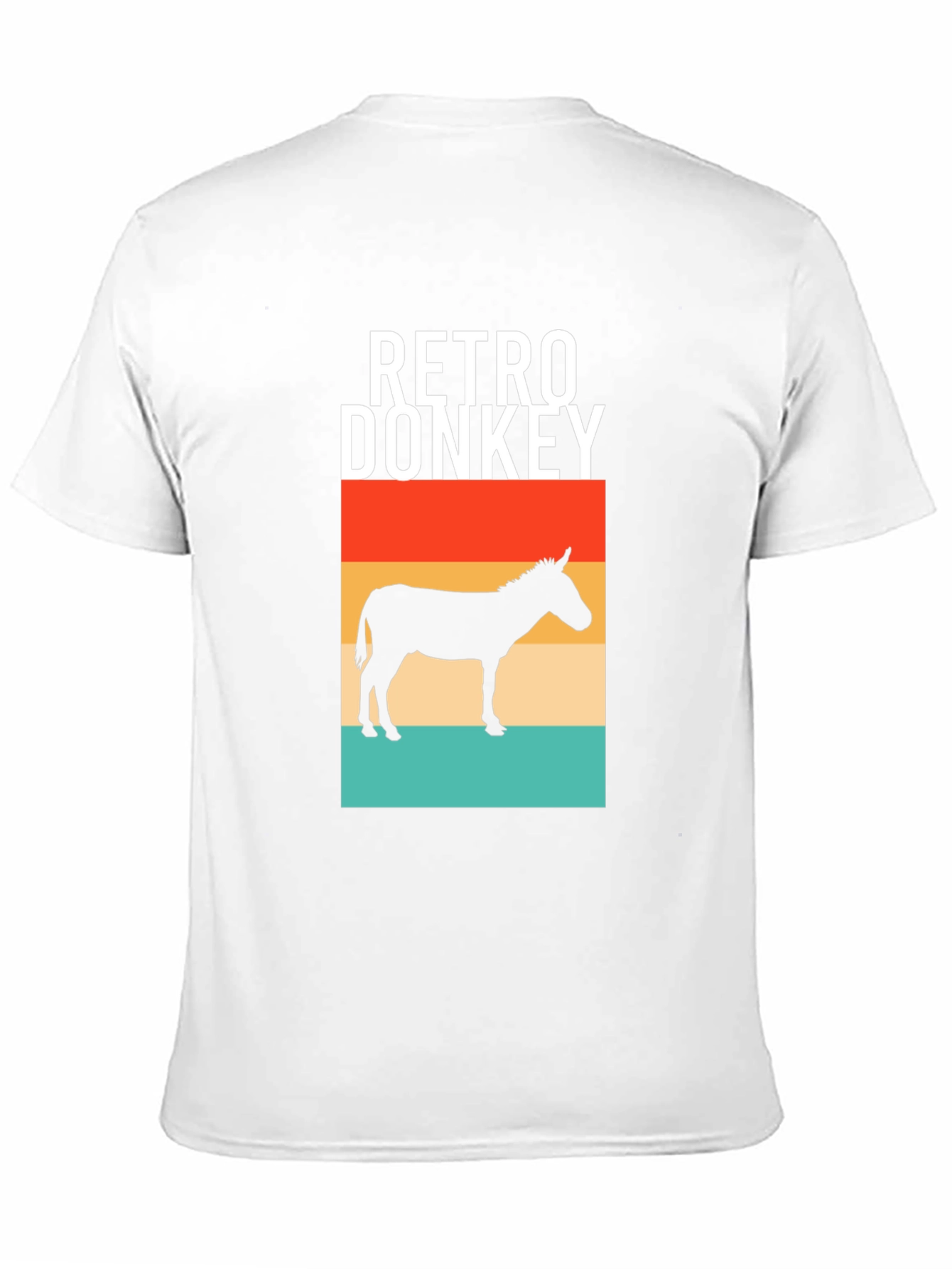 Retro Donkey T-Shirt - Unique Graphic Tee