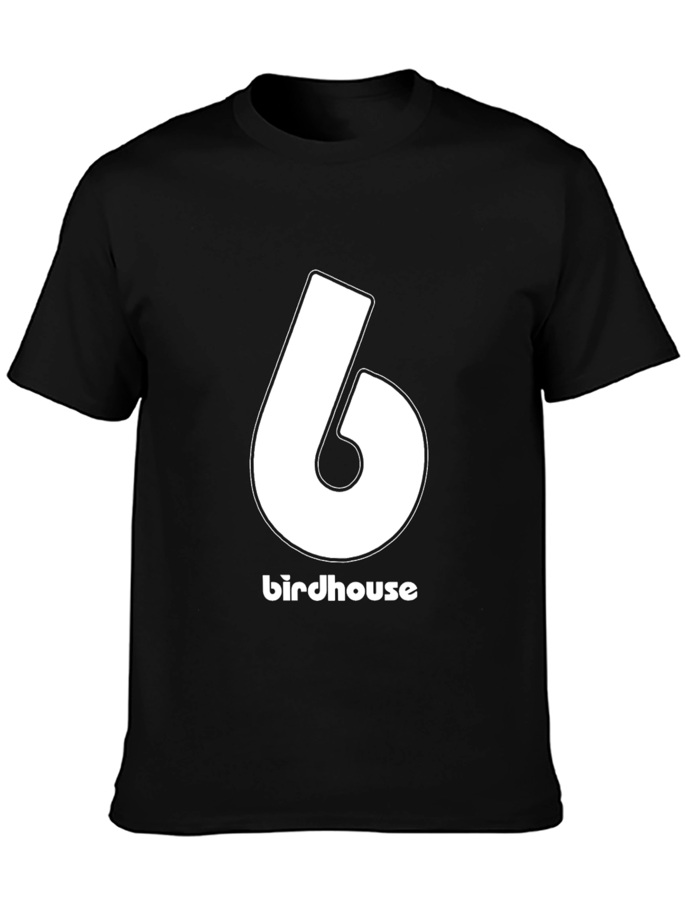 Birdhouse Number 6 Graphic Tee - Black