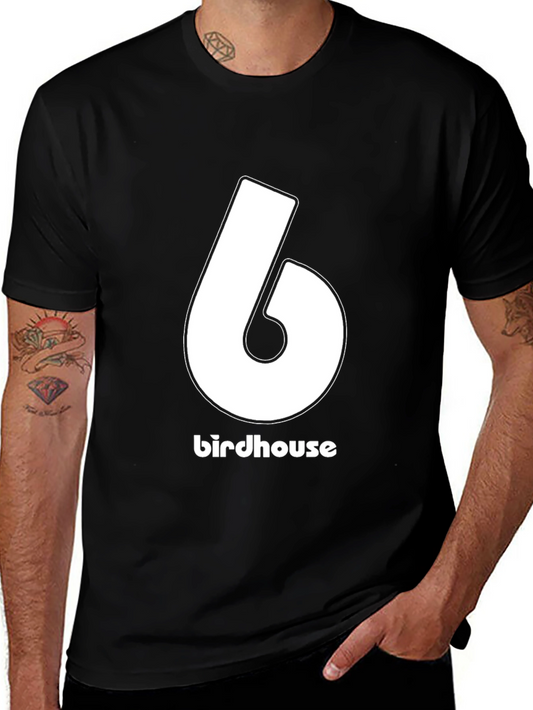 Birdhouse Number 6 Graphic Tee - Black
