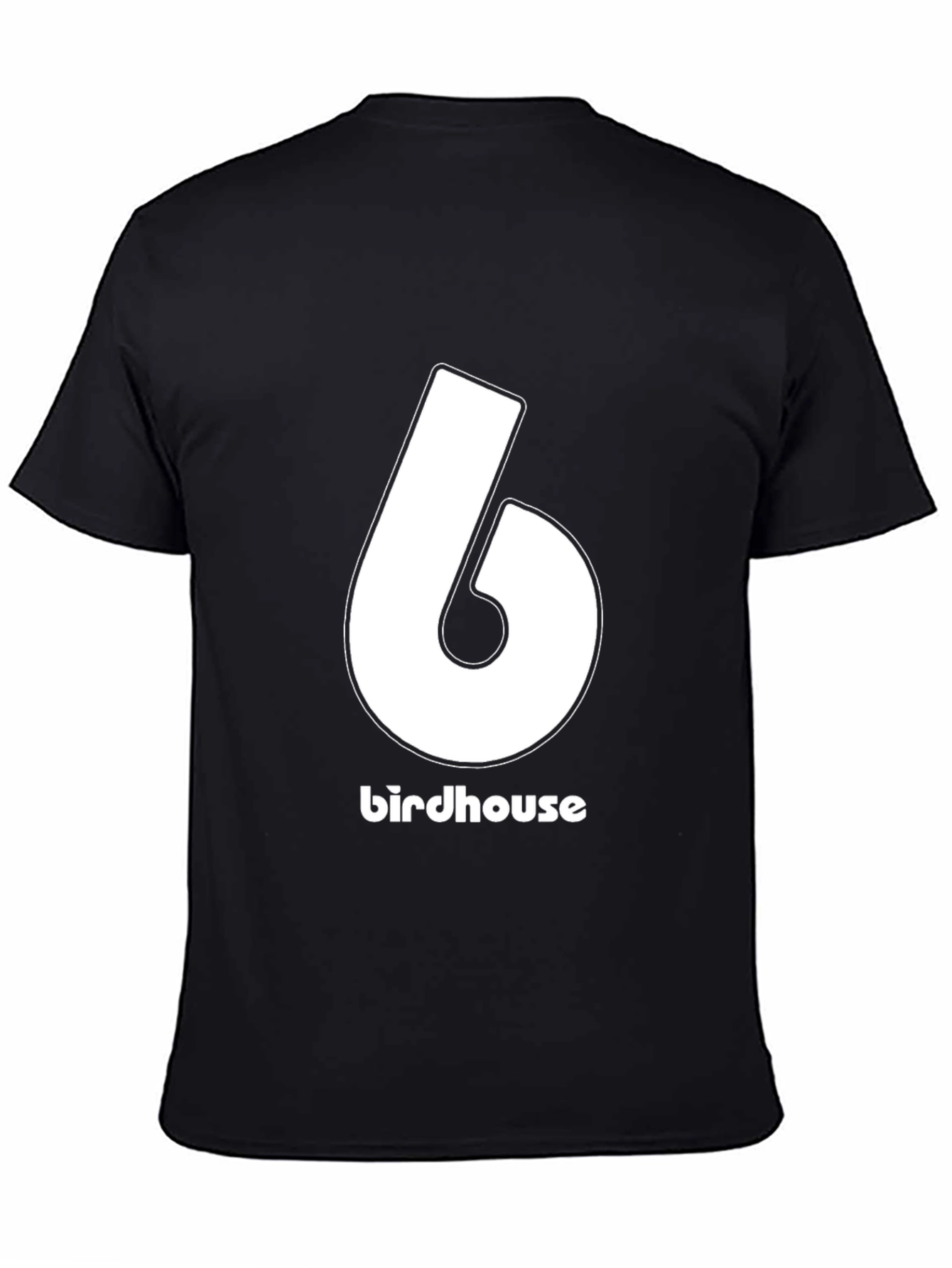 Birdhouse Number 6 Graphic Tee - Black