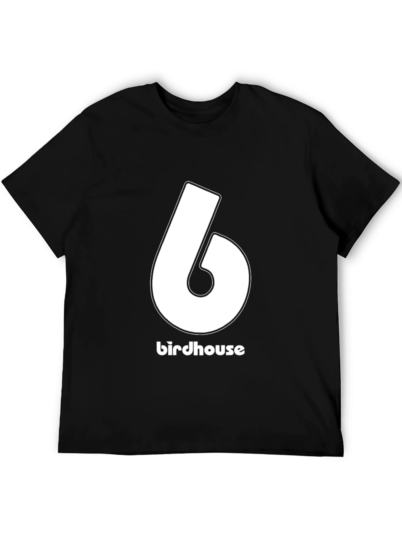 Birdhouse Number 6 Graphic Tee - Black