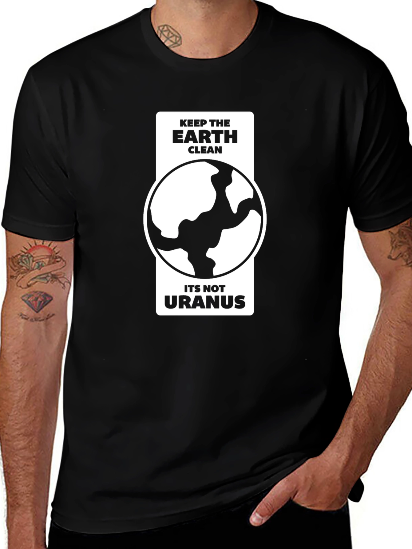 Keep Earth Clean T-Shirt - Funny Environmental Tee