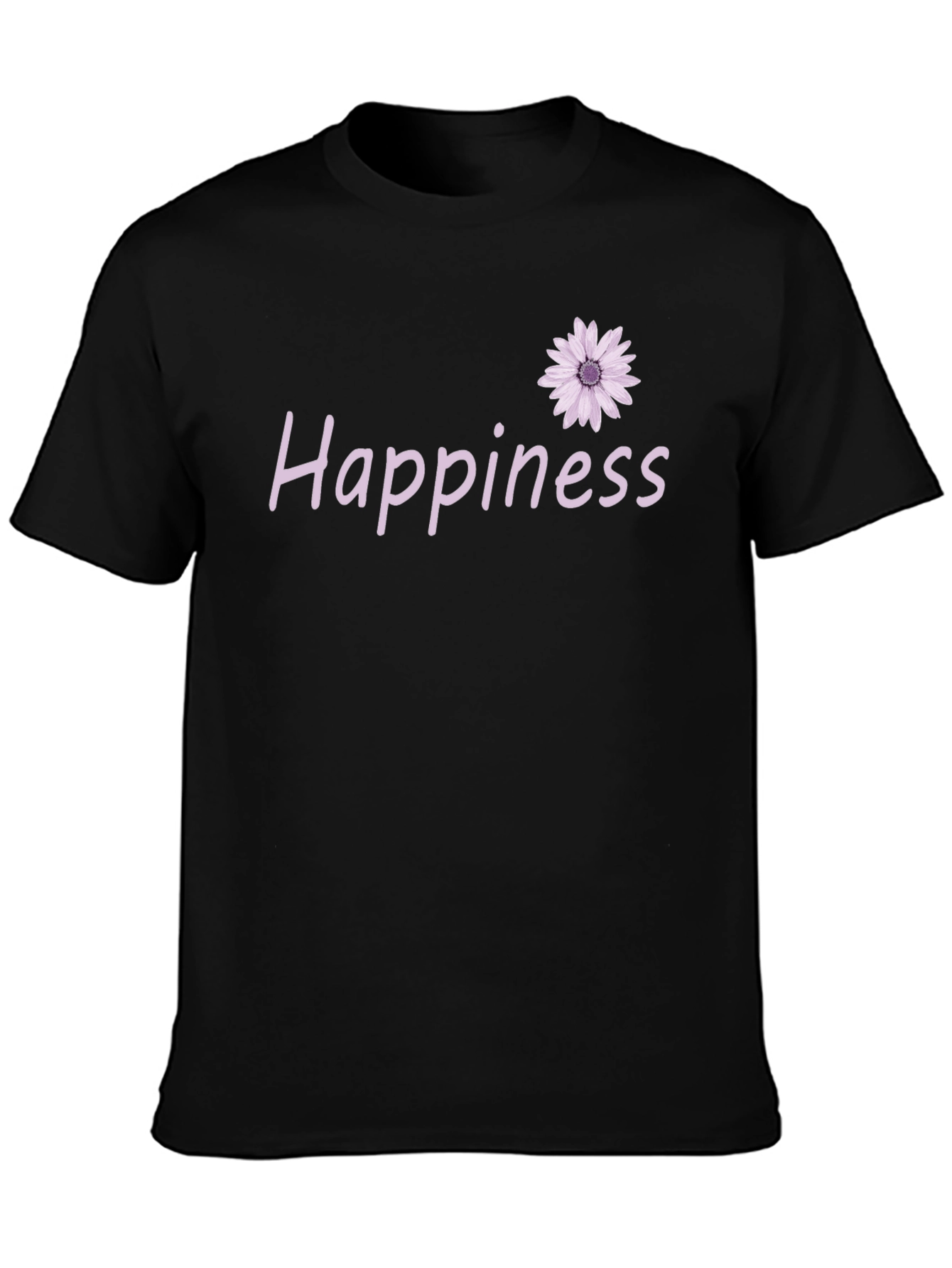 Happiness Daisy Graphic T-Shirt - Casual Comfort
