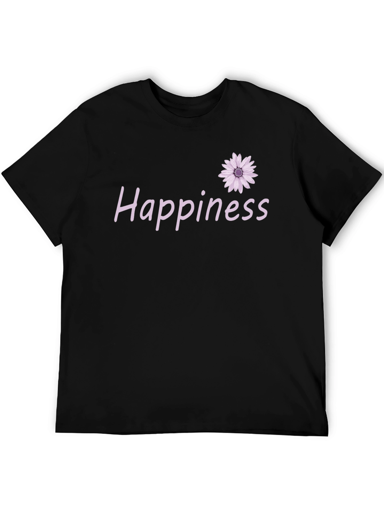 Happiness Daisy Graphic T-Shirt - Casual Comfort