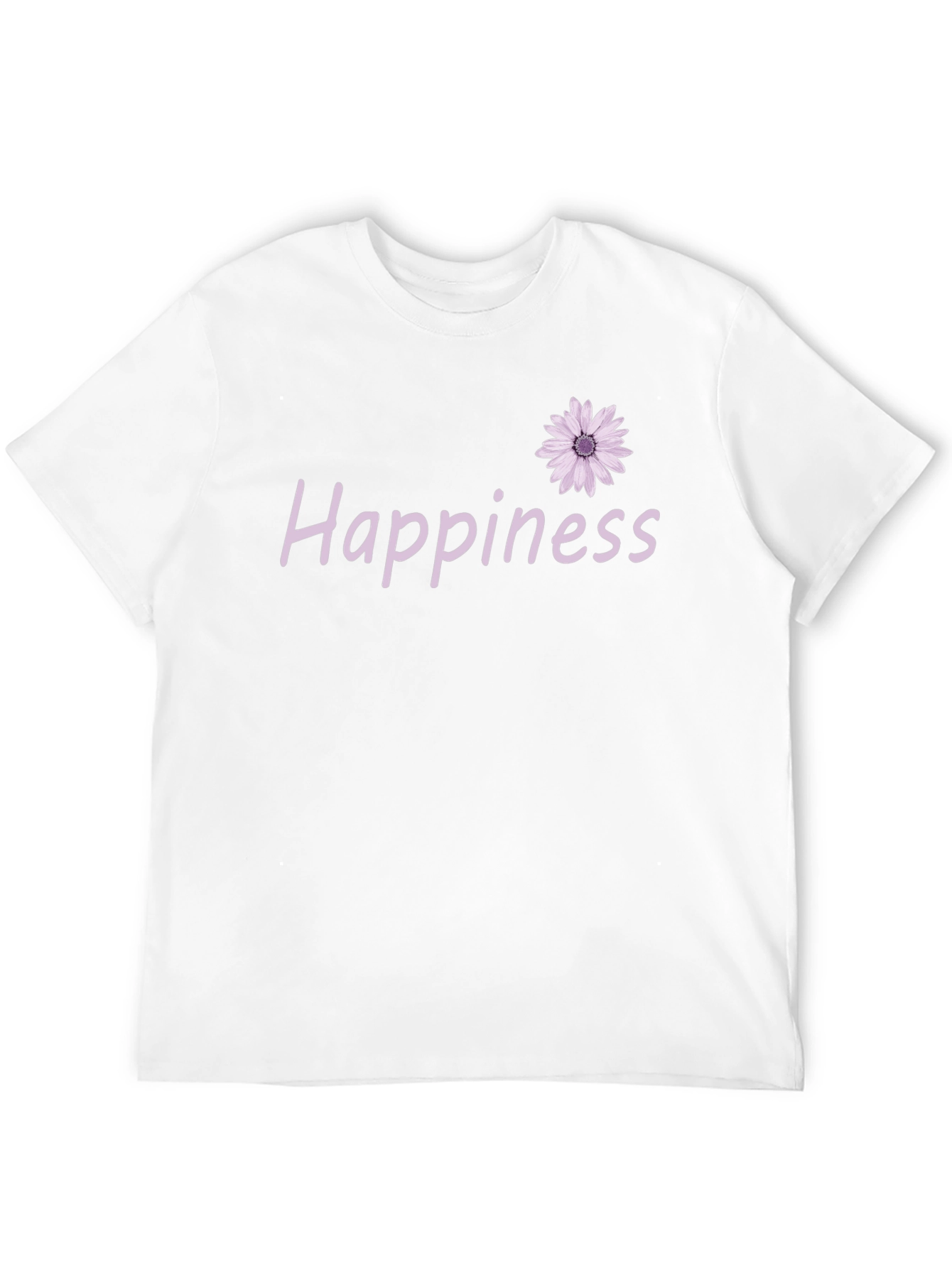Happiness Daisy Graphic T-Shirt - Casual Comfort