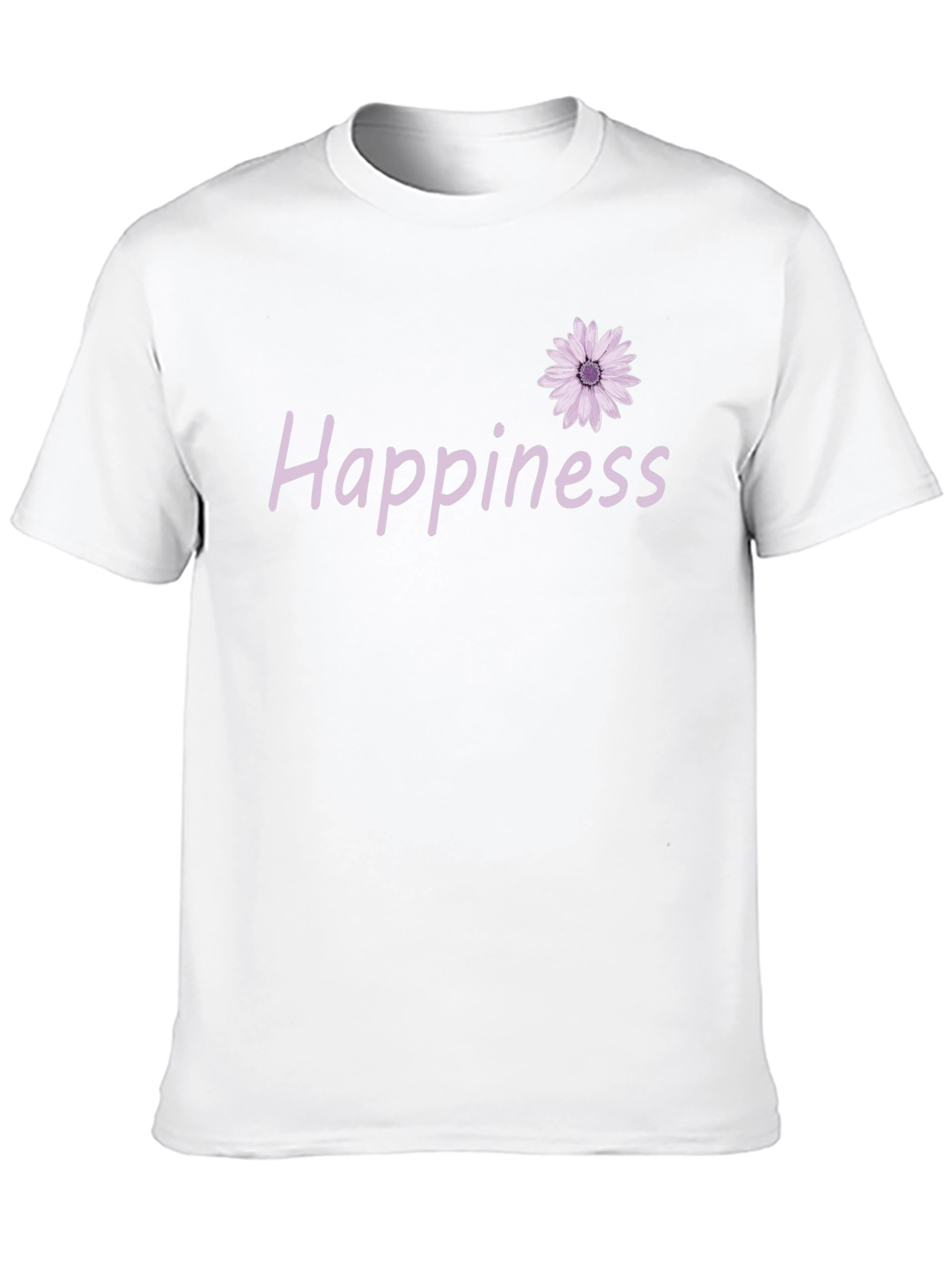 Happiness Daisy Graphic T-Shirt - Casual Comfort
