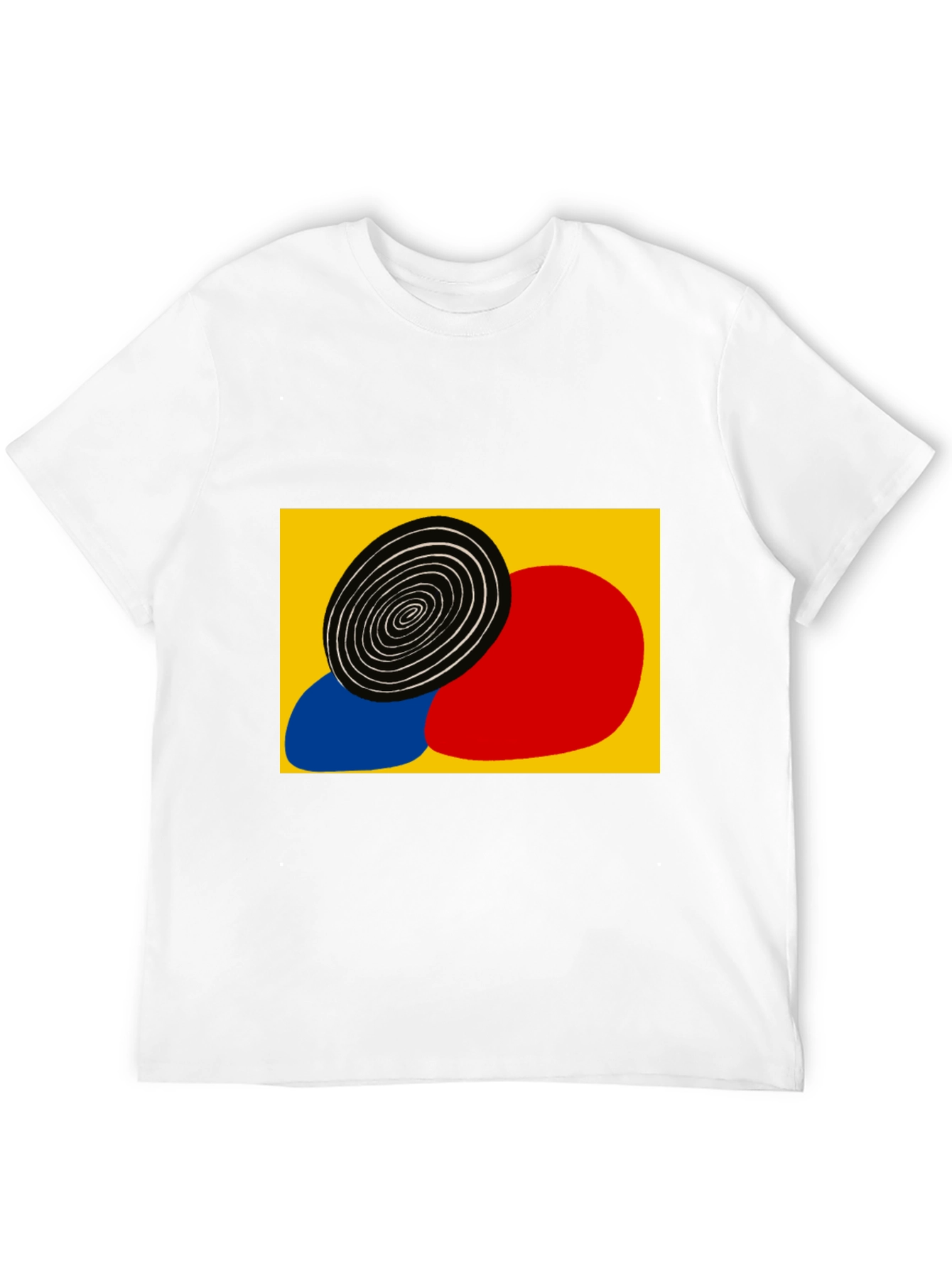 Abstract Art Tee - Modern Graphic Print T-Shirt