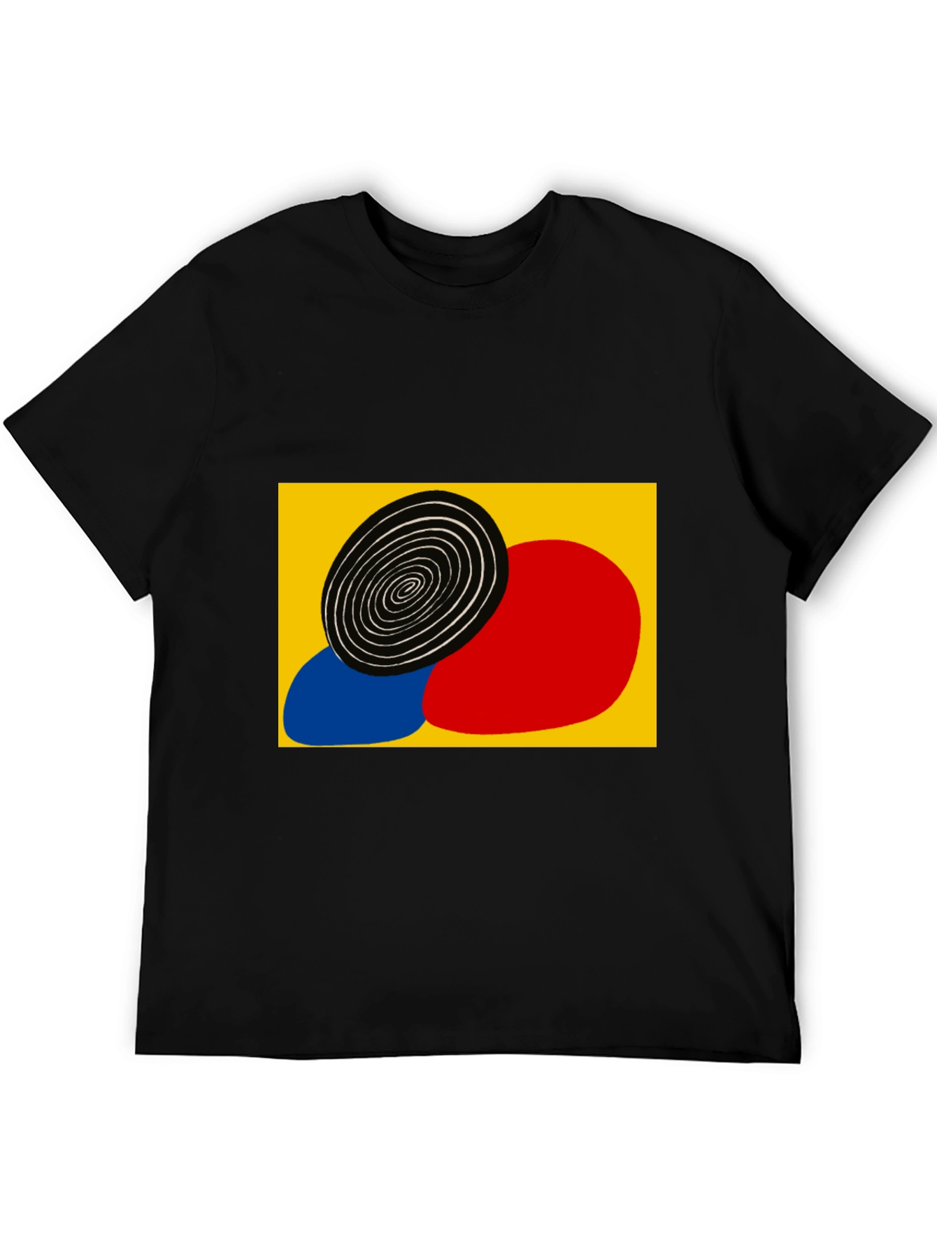 Abstract Art Tee - Modern Graphic Print T-Shirt