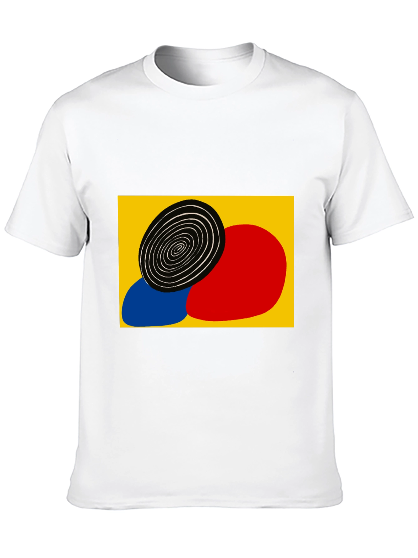 Abstract Art Tee - Modern Graphic Print T-Shirt