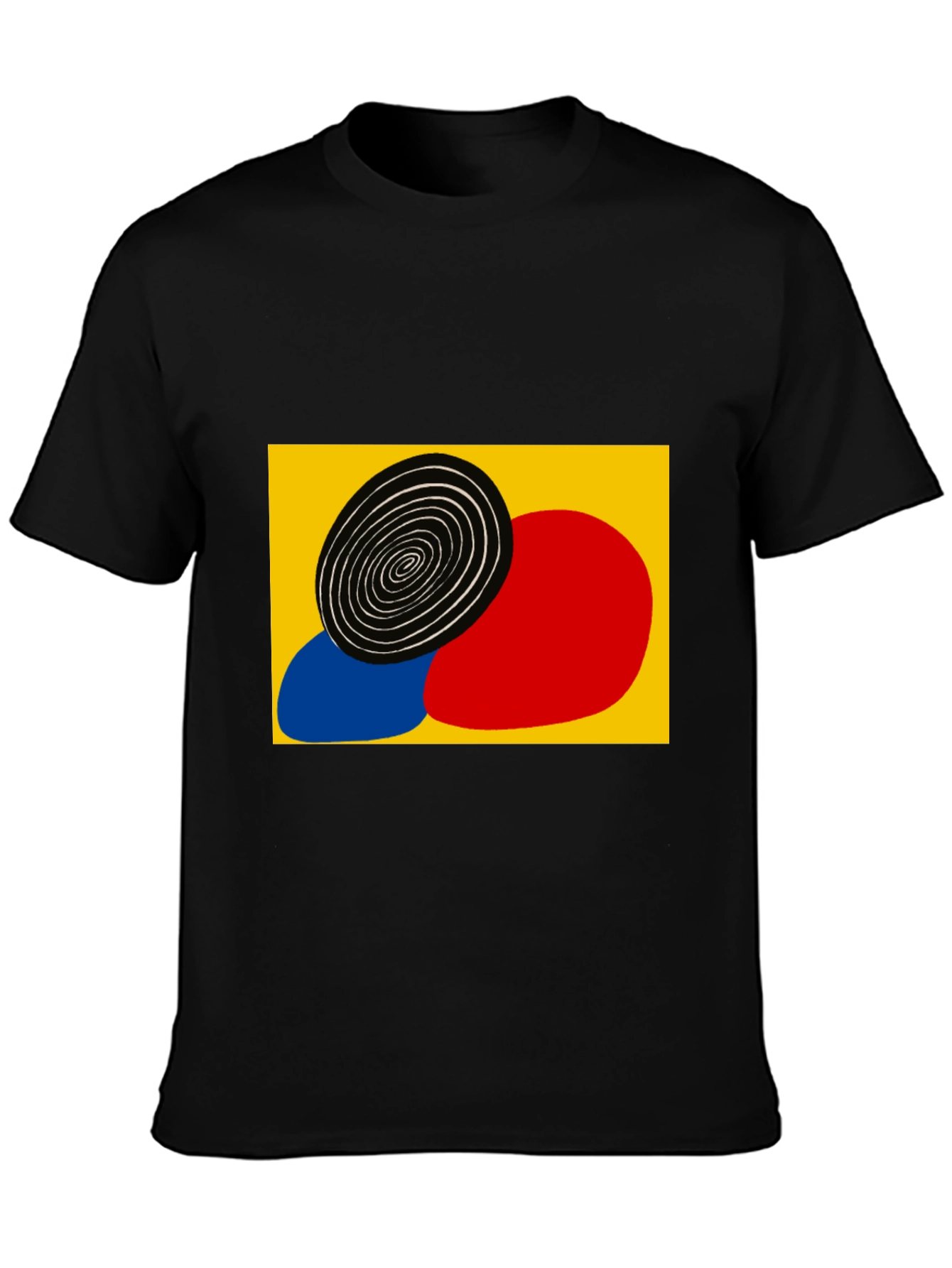 Abstract Art Tee - Modern Graphic Print T-Shirt