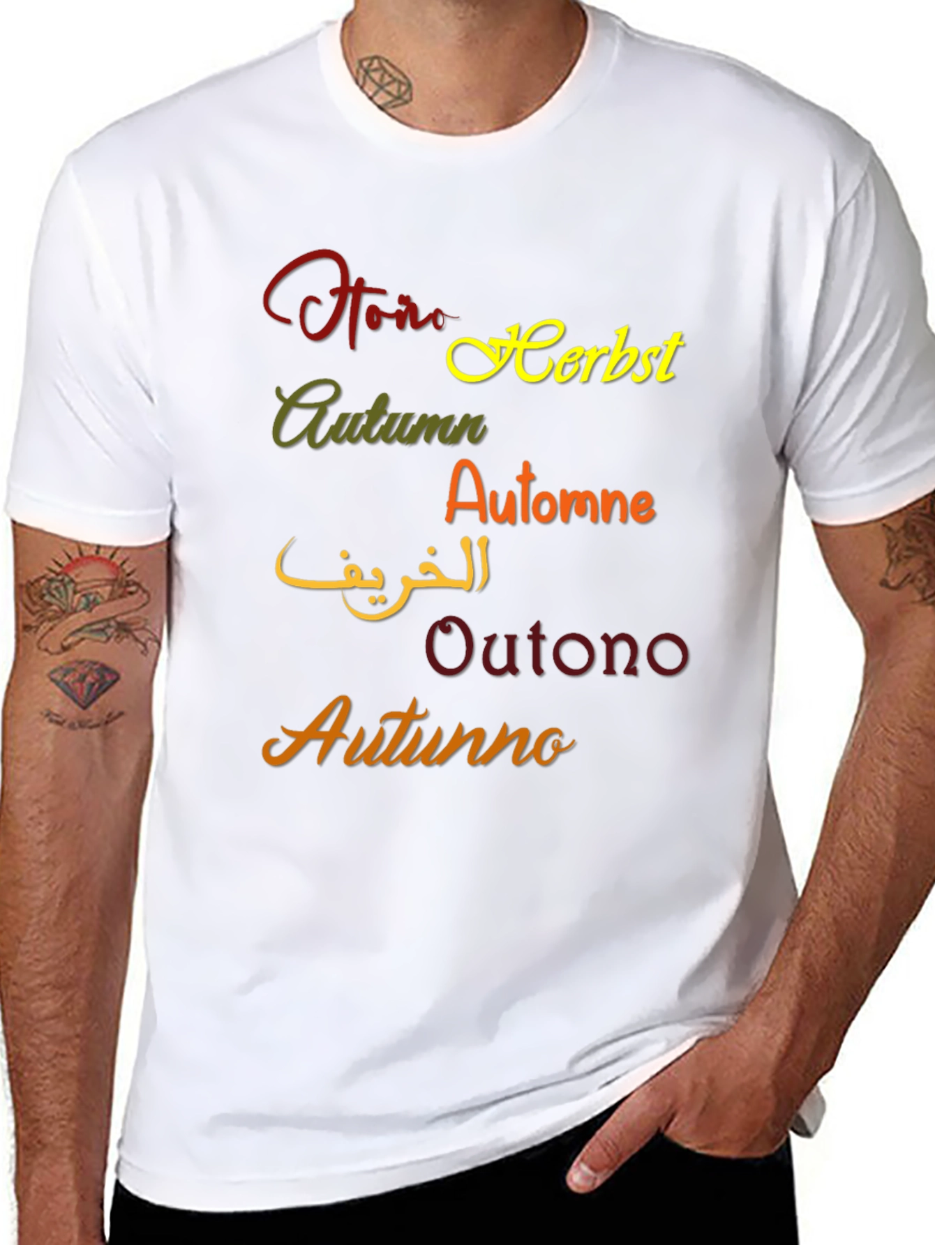 Autumn Around the World Graphic Tee