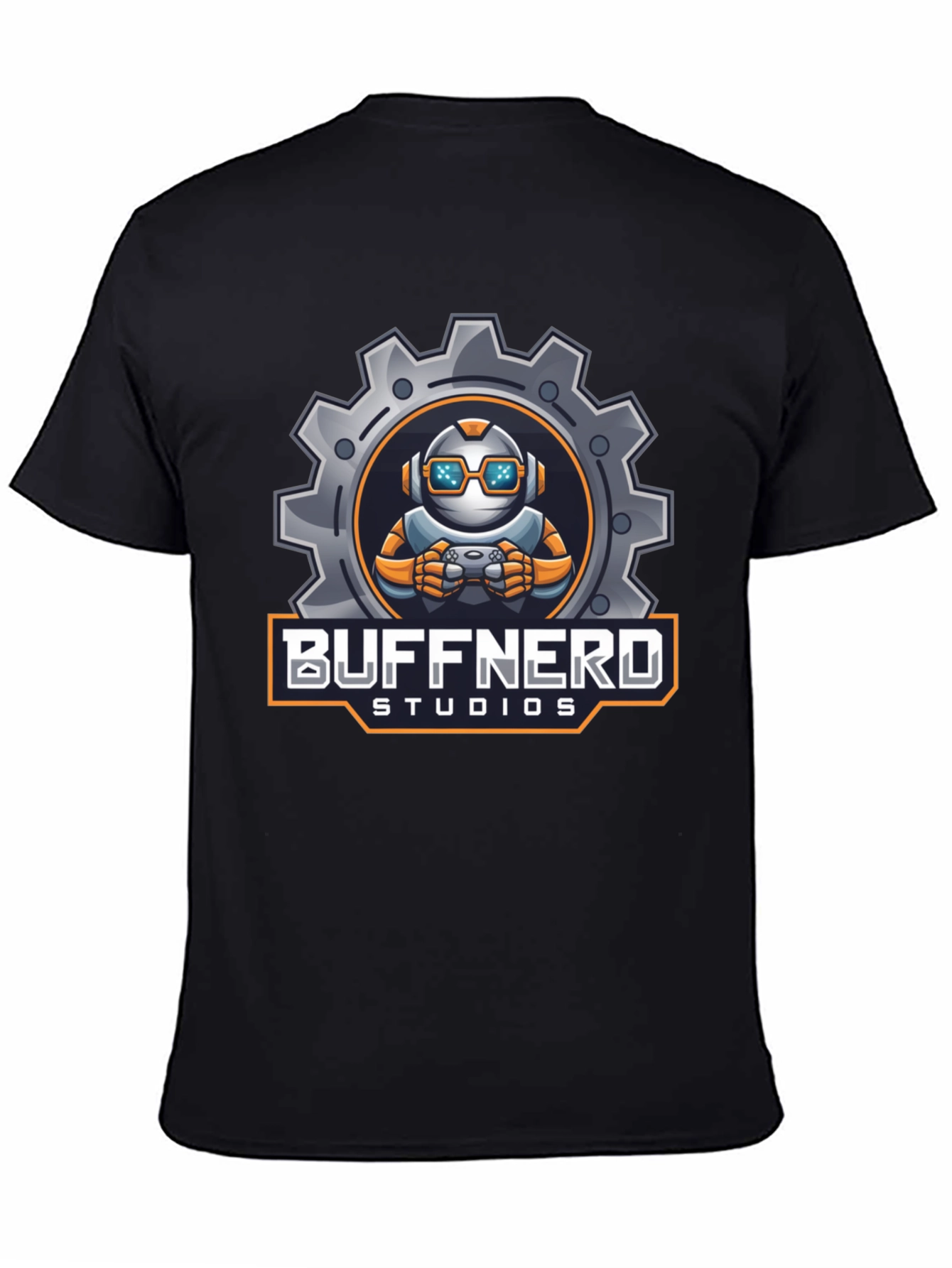 Buffnerd Studios Graphic T-Shirt - Black