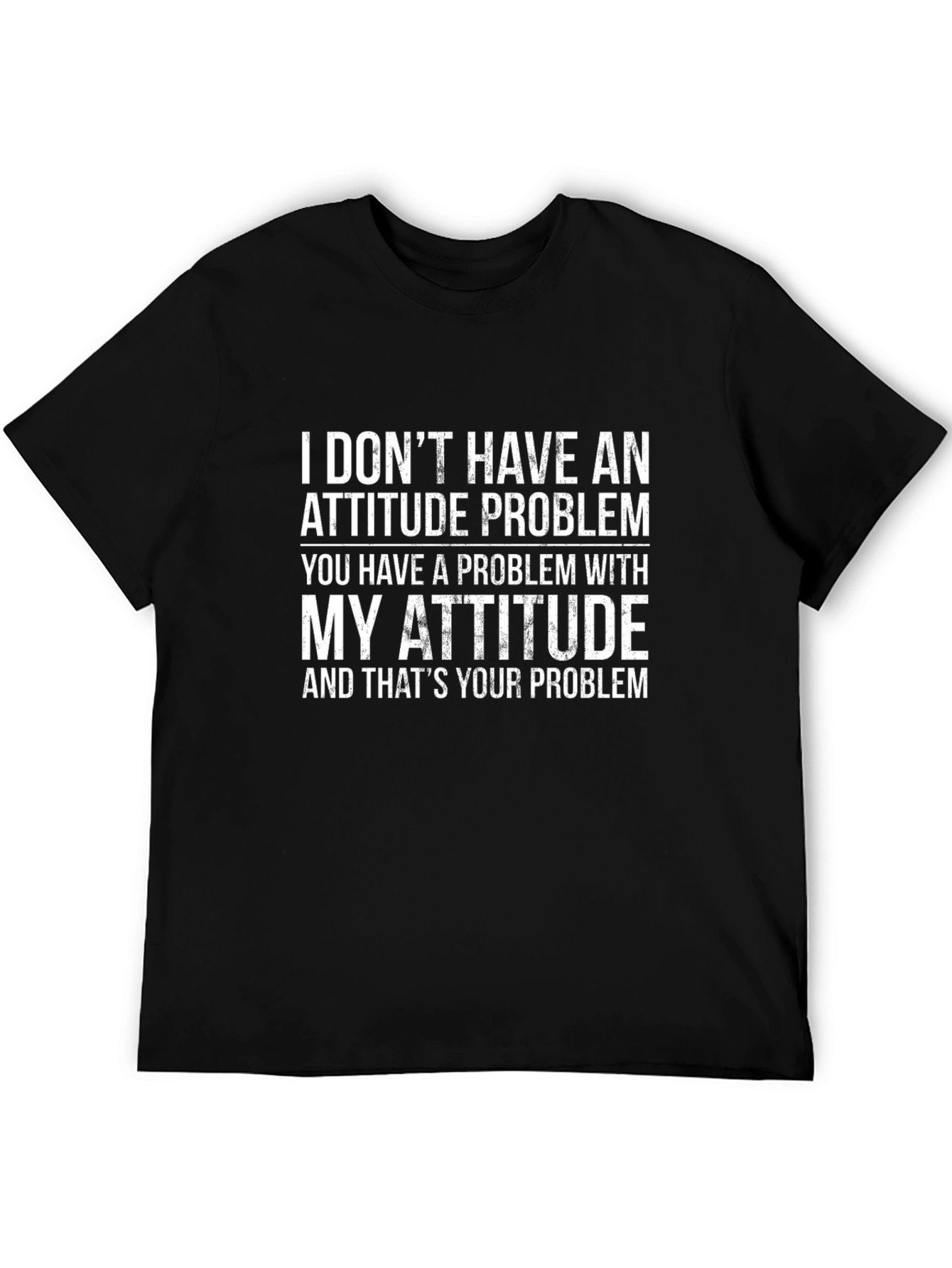 Attitude Problem Graphic T-Shirt - Bold Statement Tee