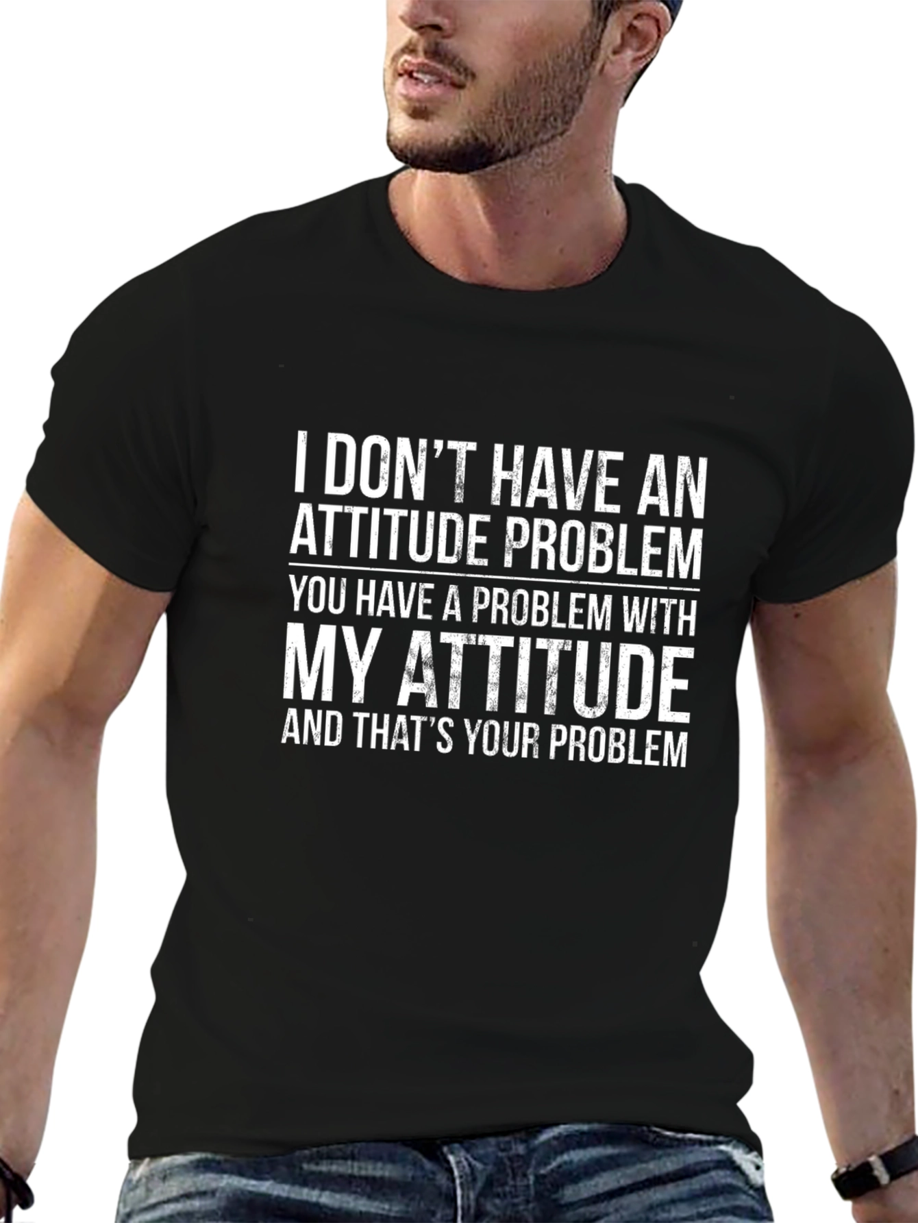 Attitude Problem Graphic T-Shirt - Bold Statement Tee